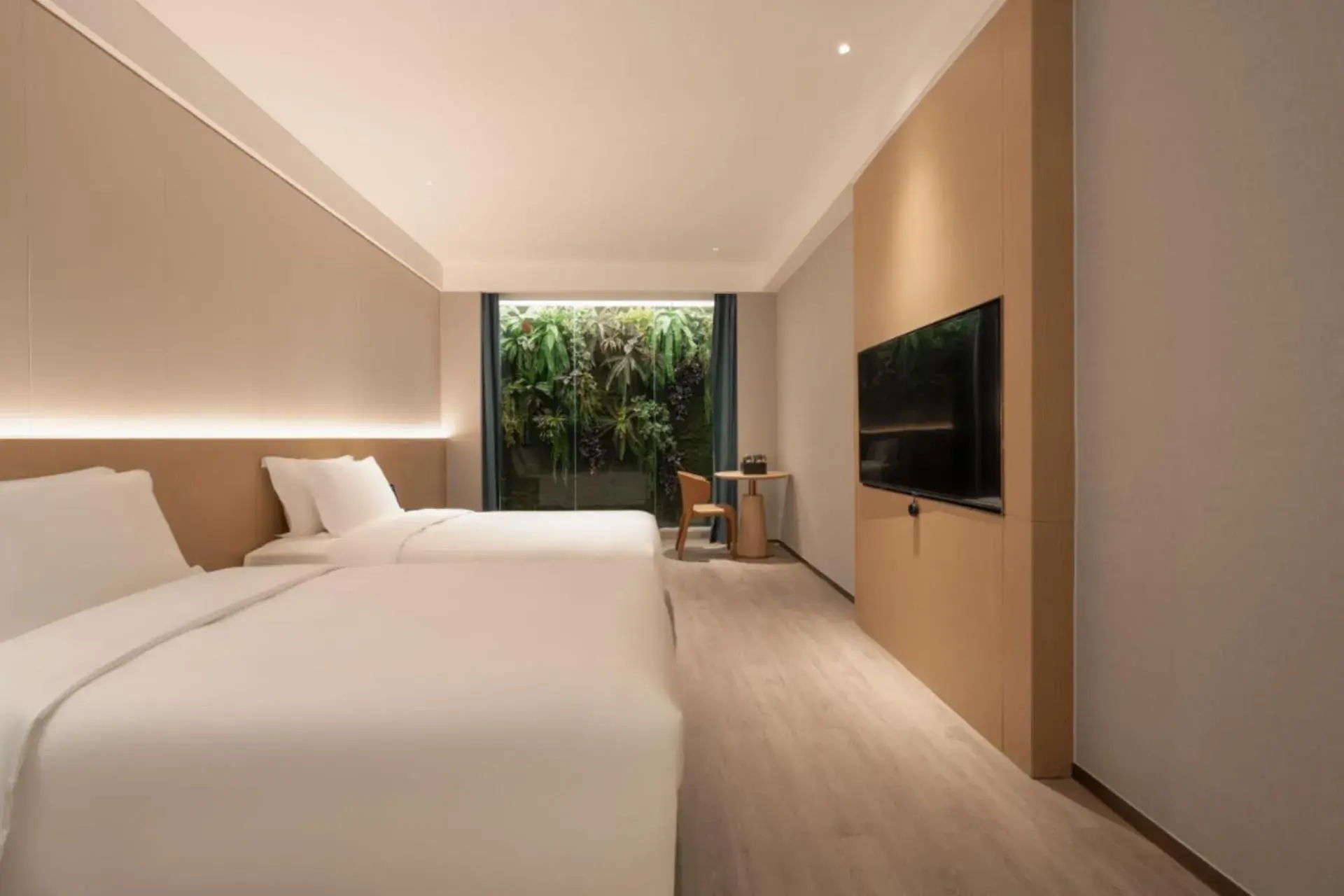 Smart Twin Room in The Skytel Hotel Shenzhen Central Park Smart Twin Room in The Skytel Hotel Shenzhen Central Park
