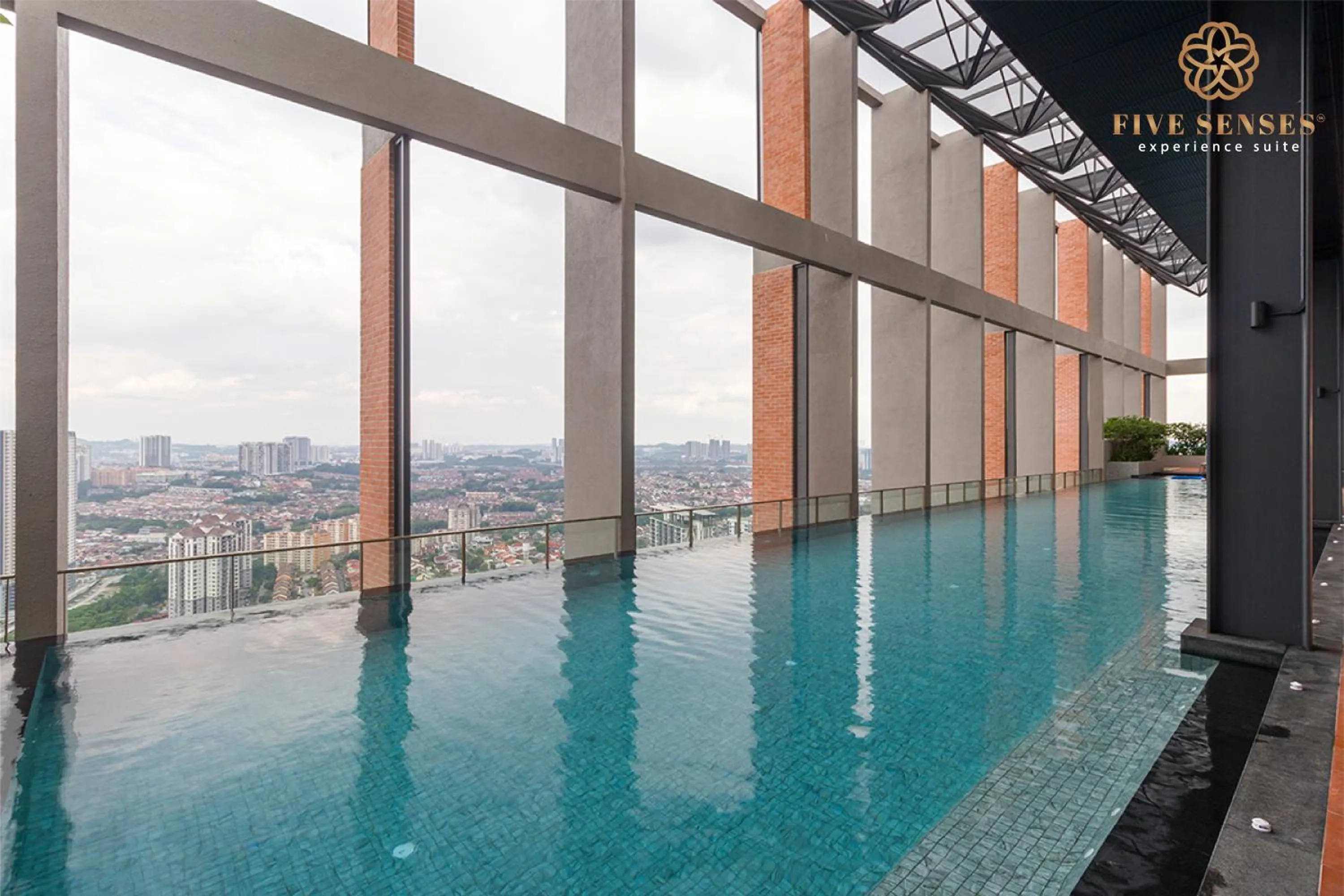 Pool view in Millerz Square Signature Suites, Kuala Lumpur