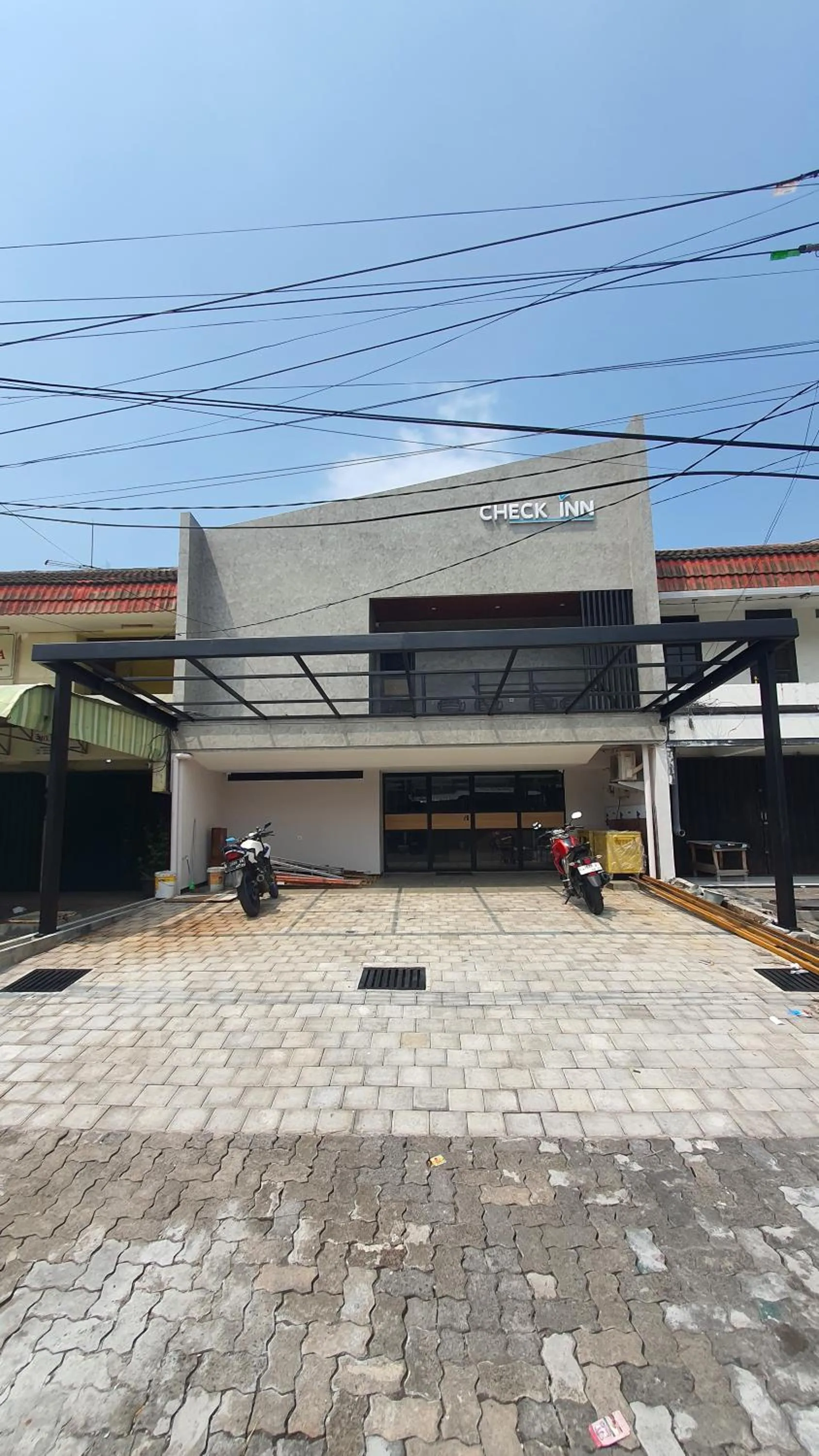 Property building in Check Inn Permata Hijau