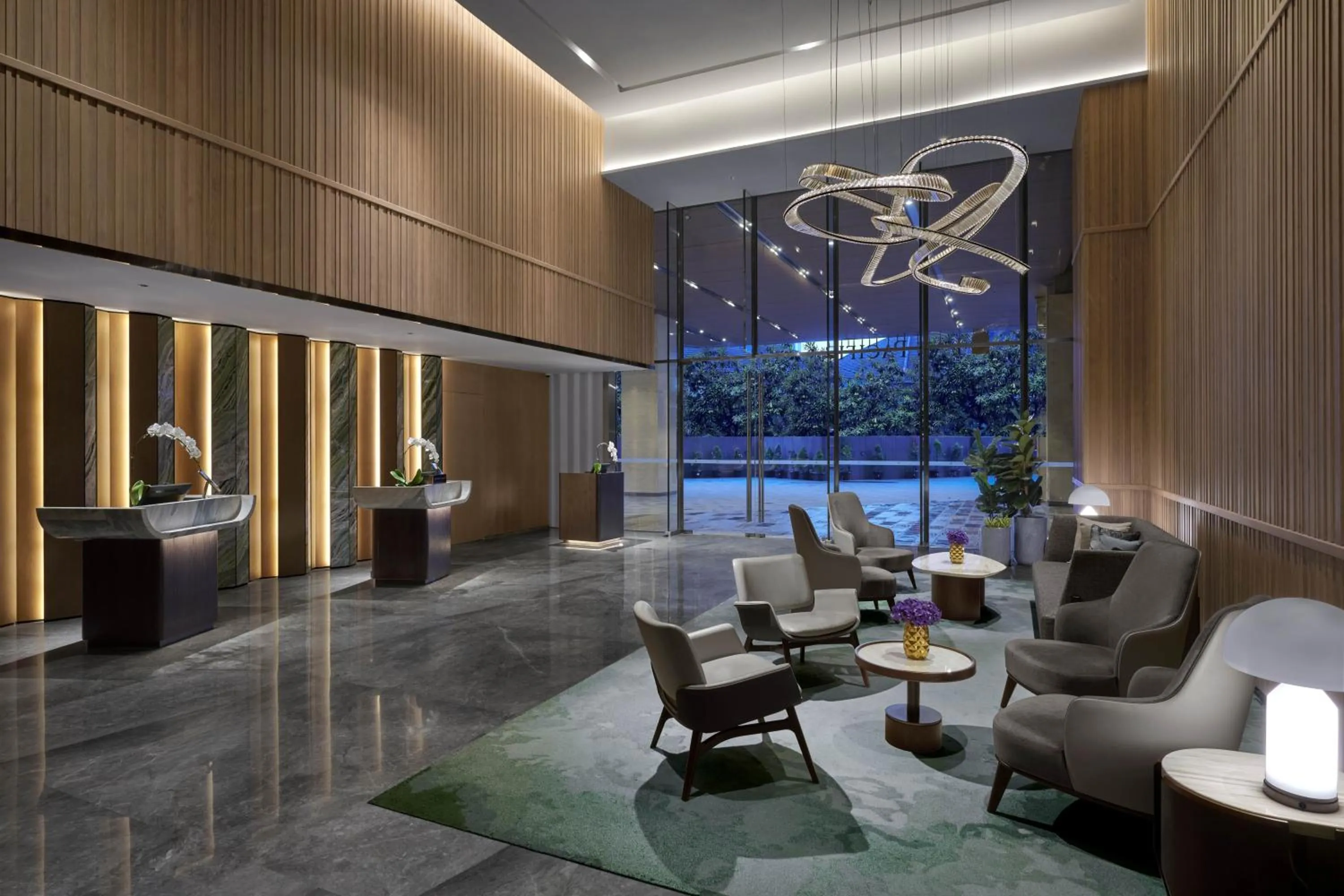 Lobby or reception in Pan Pacific Jakarta