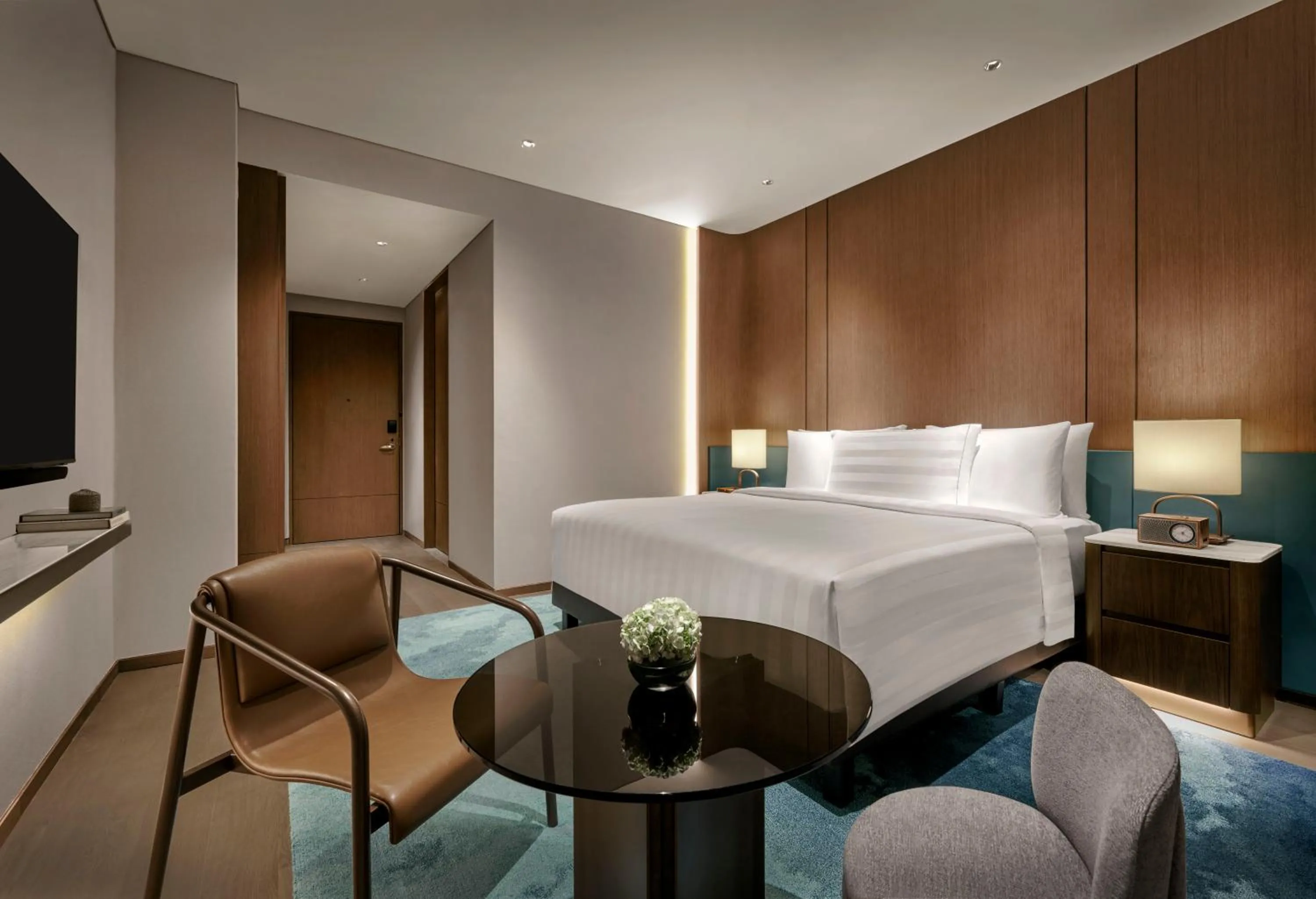 Bed in Pan Pacific Jakarta