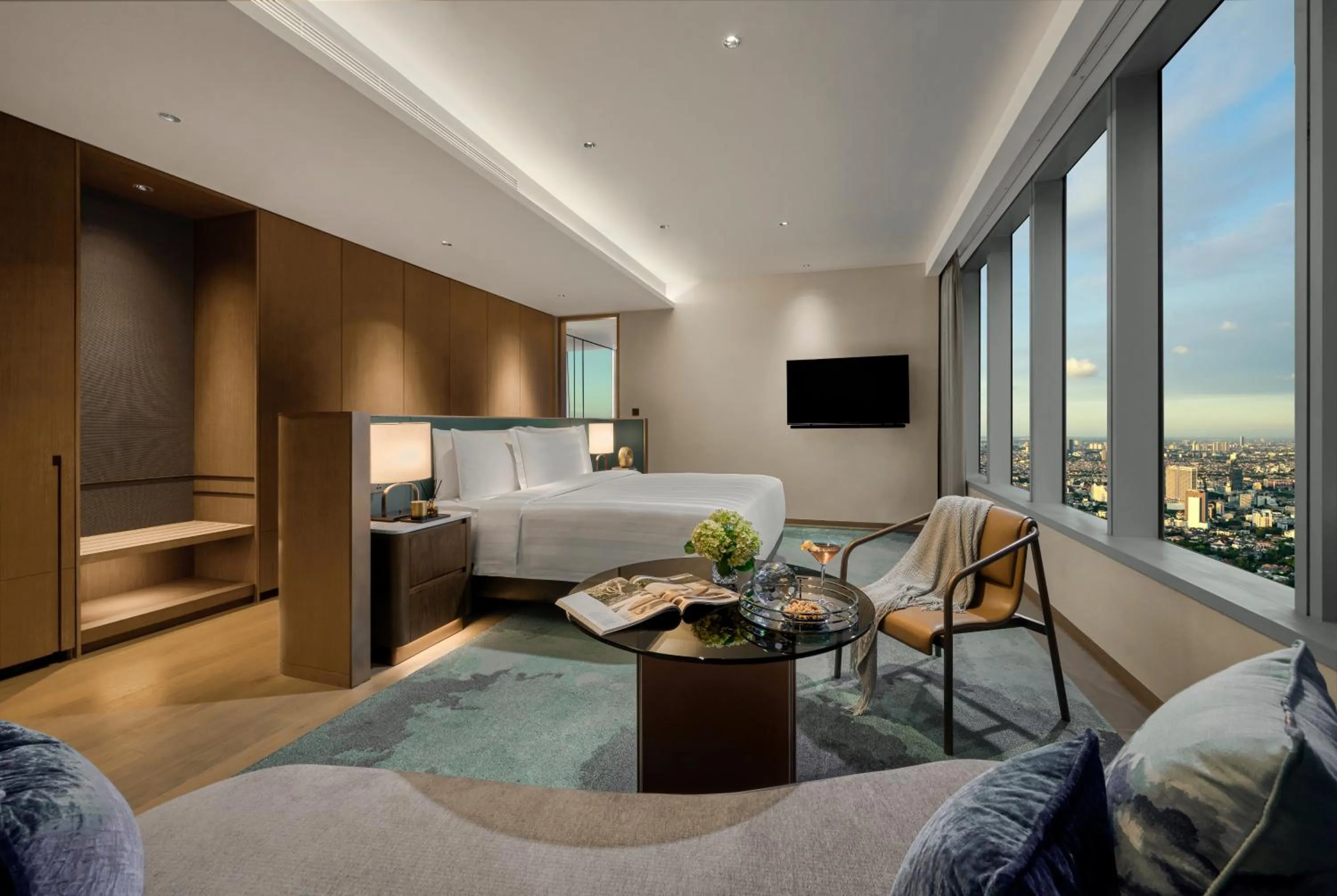 Bed in Pan Pacific Jakarta