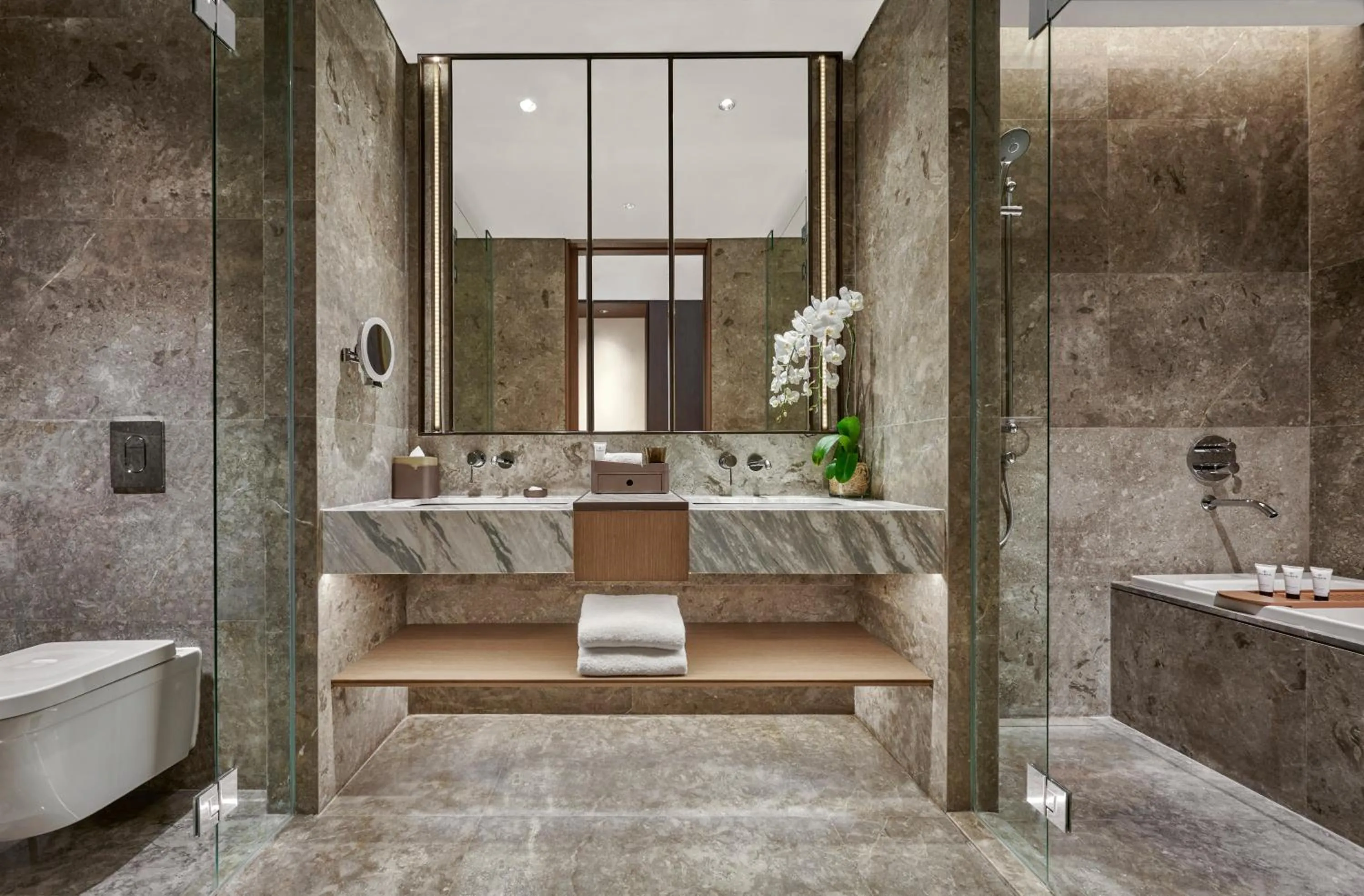 Bathroom in Pan Pacific Jakarta