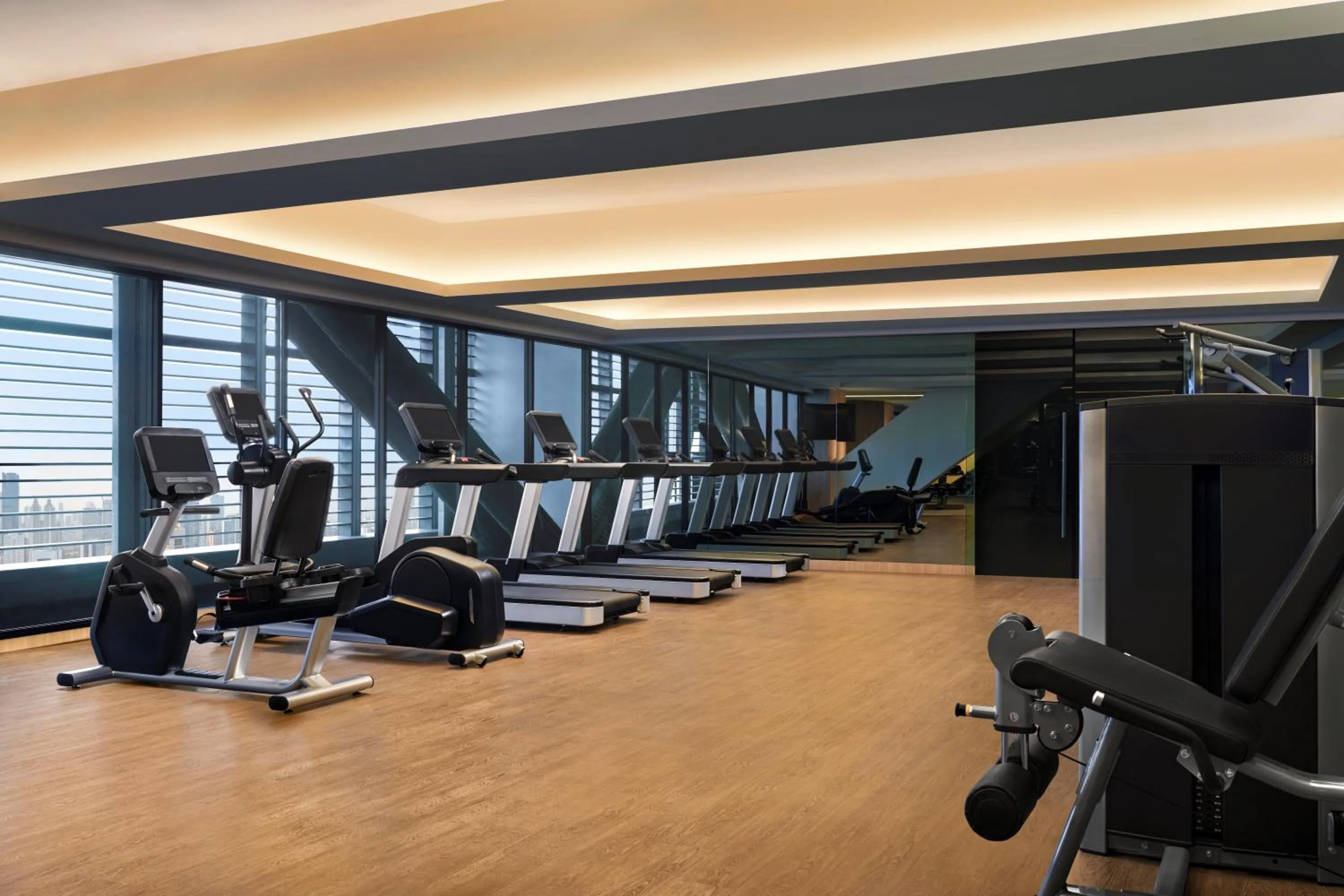 Fitness centre/facilities in Pan Pacific Jakarta