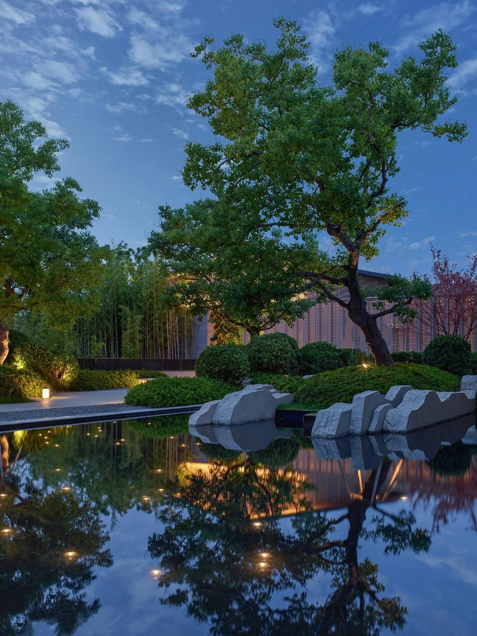 Property building in Banyan Tree Suzhou Shishan