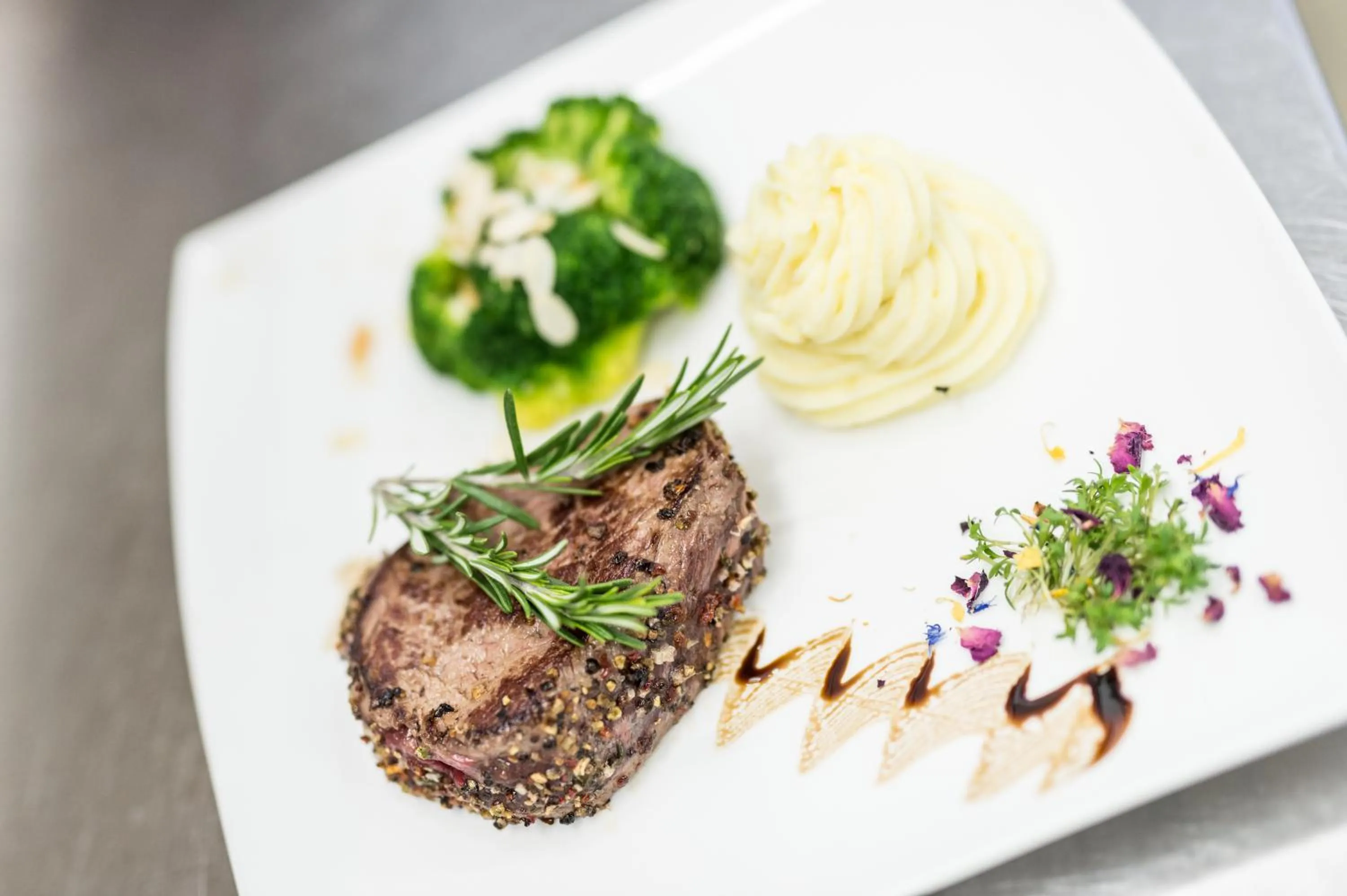 Food close-up in Hotel Raffel