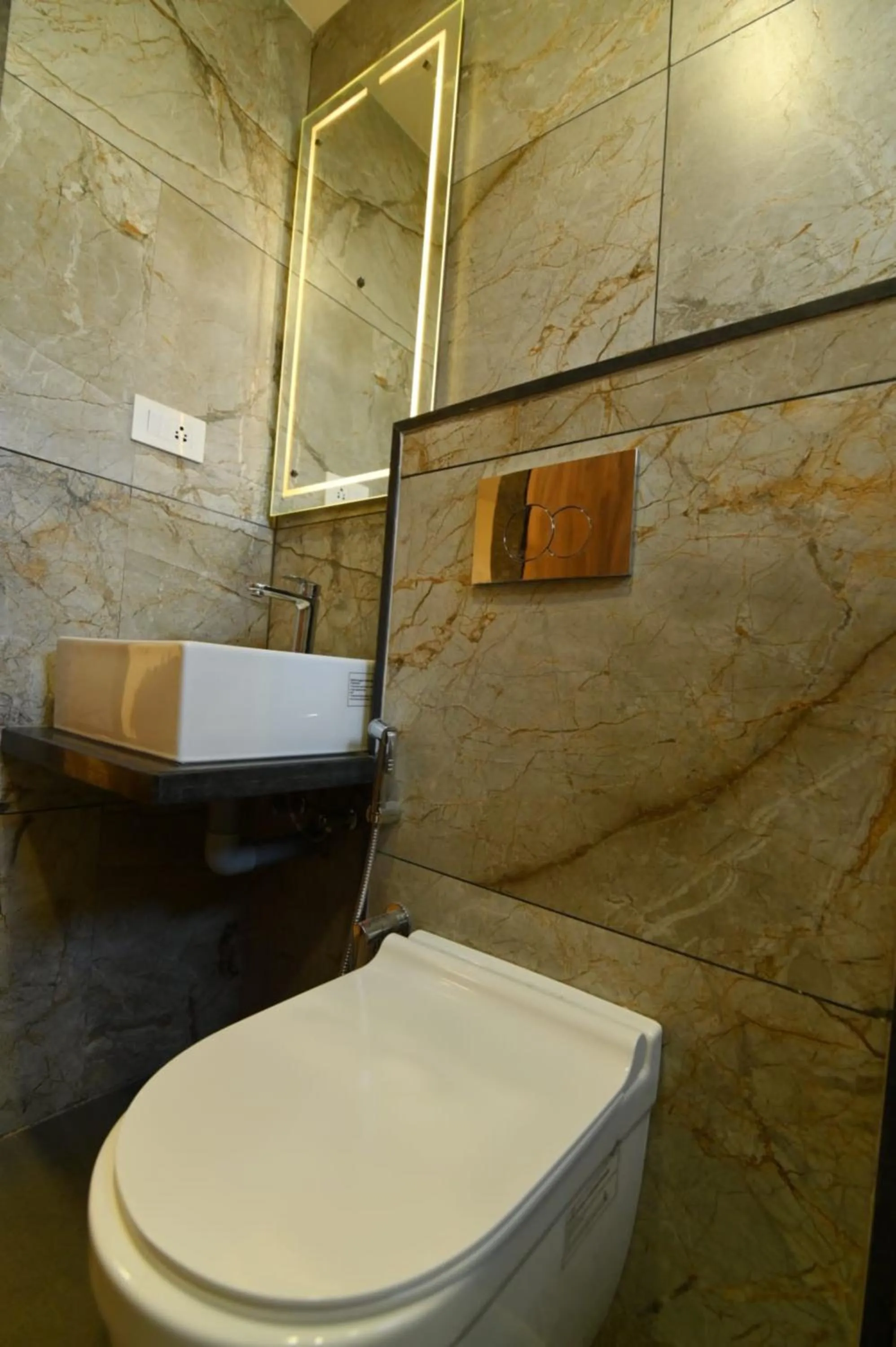 Bathroom in Aurelia Comforts - Deralakatte