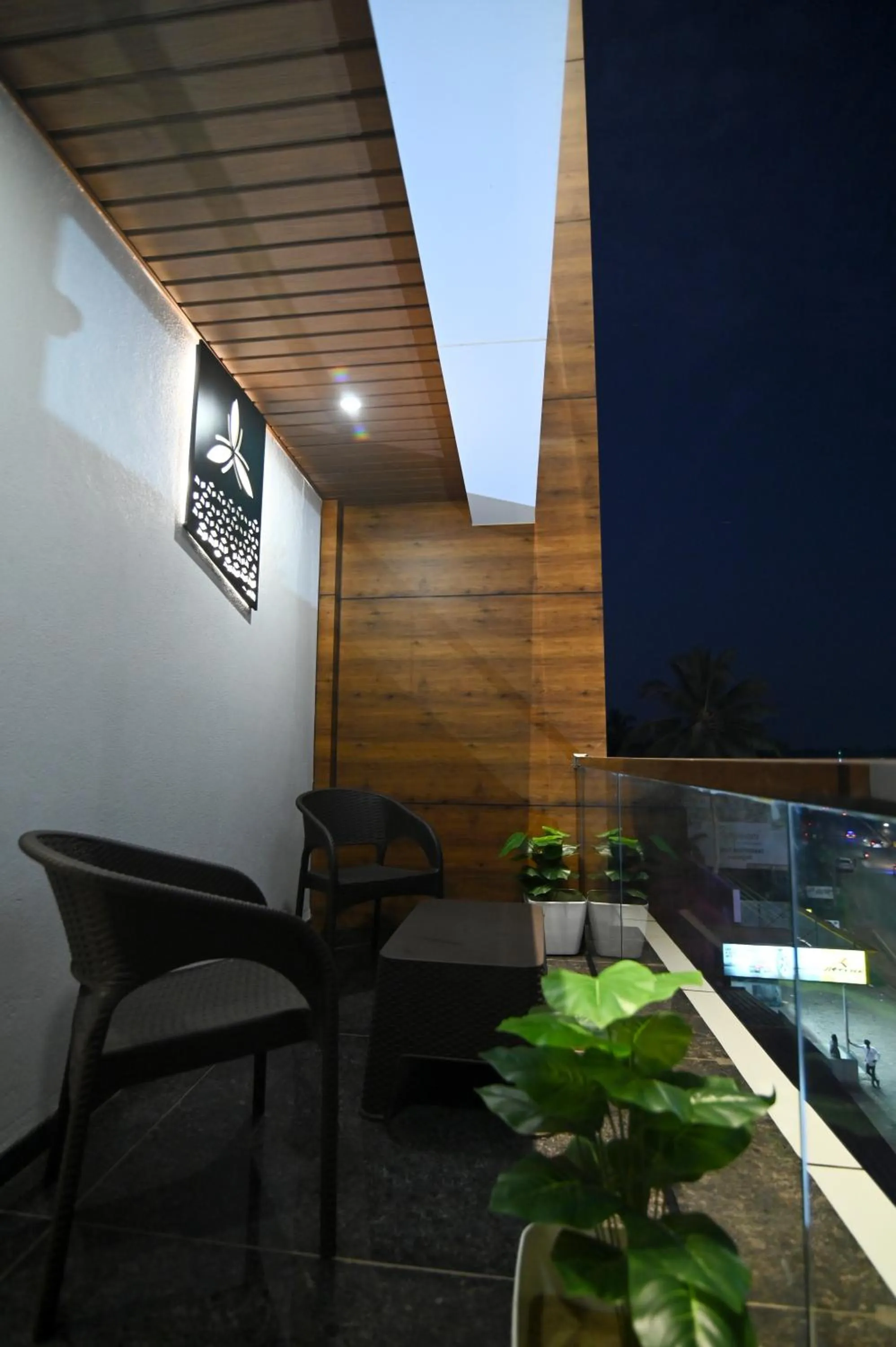 Balcony/Terrace in Aurelia Comforts - Deralakatte