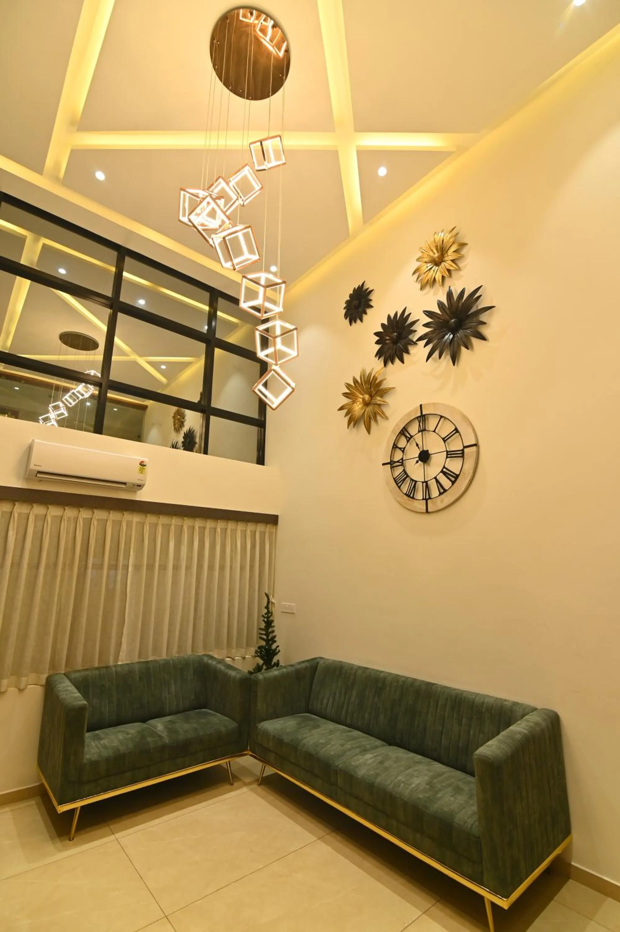 Lobby or reception in Aurelia Comforts - Deralakatte