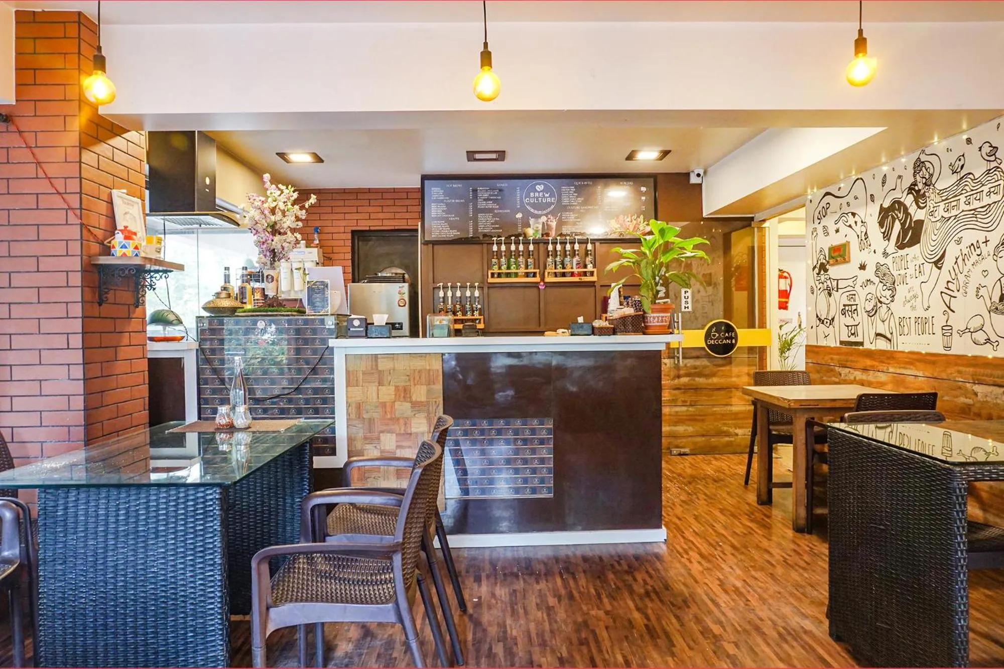 Restaurant/places to eat in FabHotel Prime Deccan 8 - Nr Law college