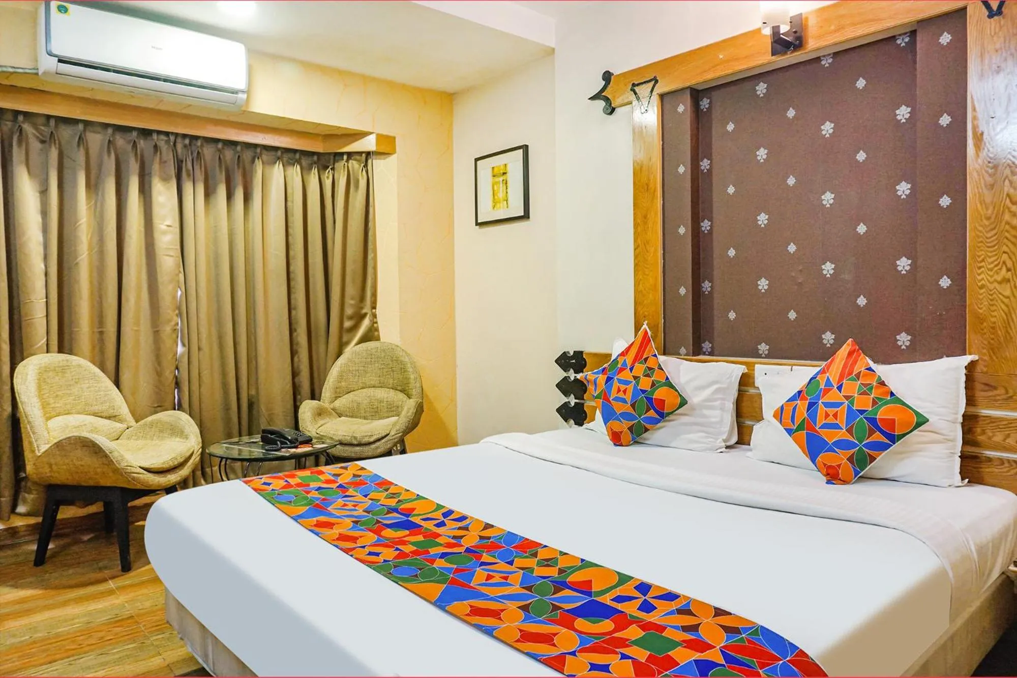 Bed in FabHotel Prime Deccan 8 - Nr Law college