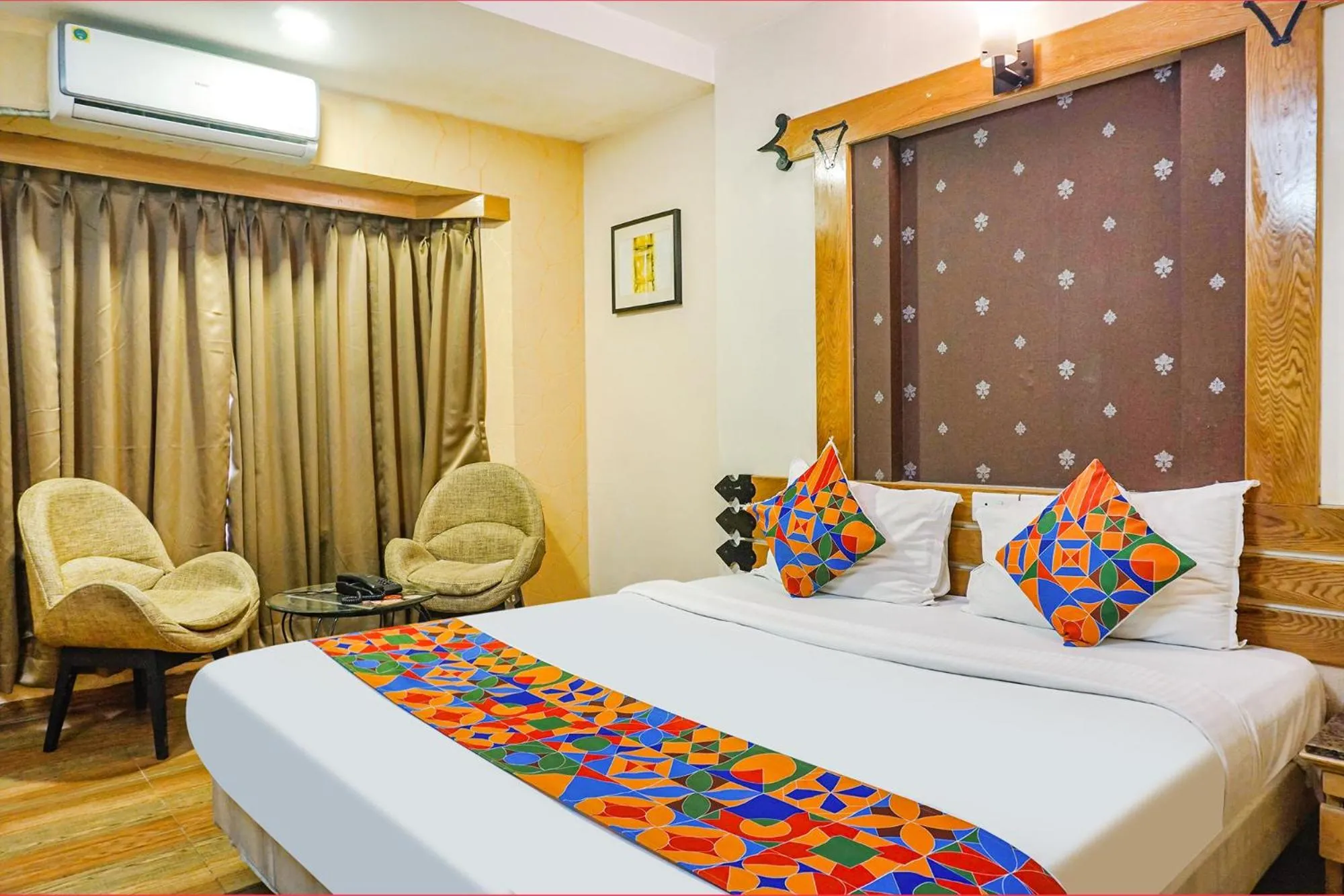 Bed in FabHotel Prime Deccan 8 - Nr Law college