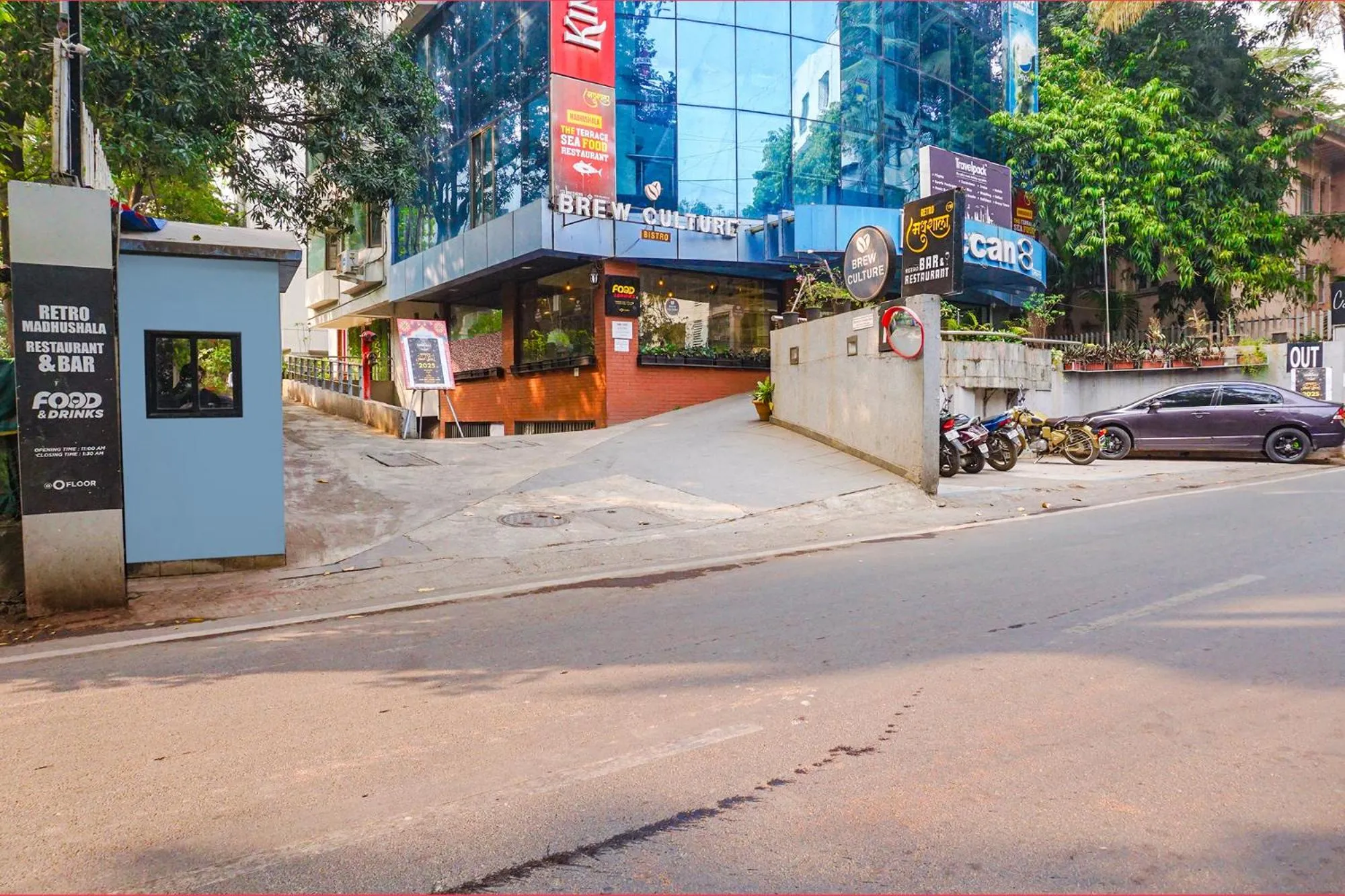 Facade/entrance in FabHotel Prime Deccan 8 - Nr Law college