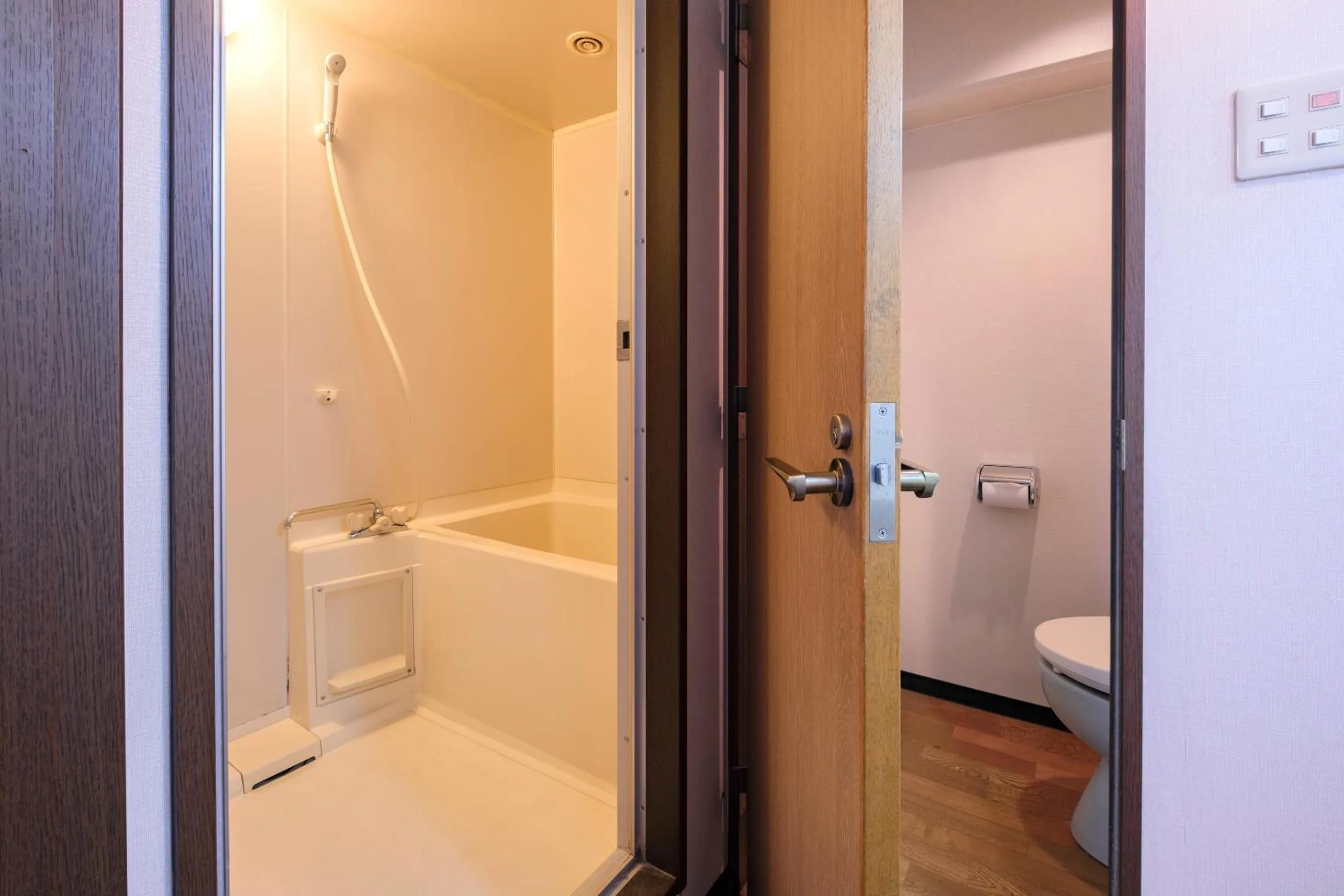 Bathroom in Miyazaki Mango Hotel