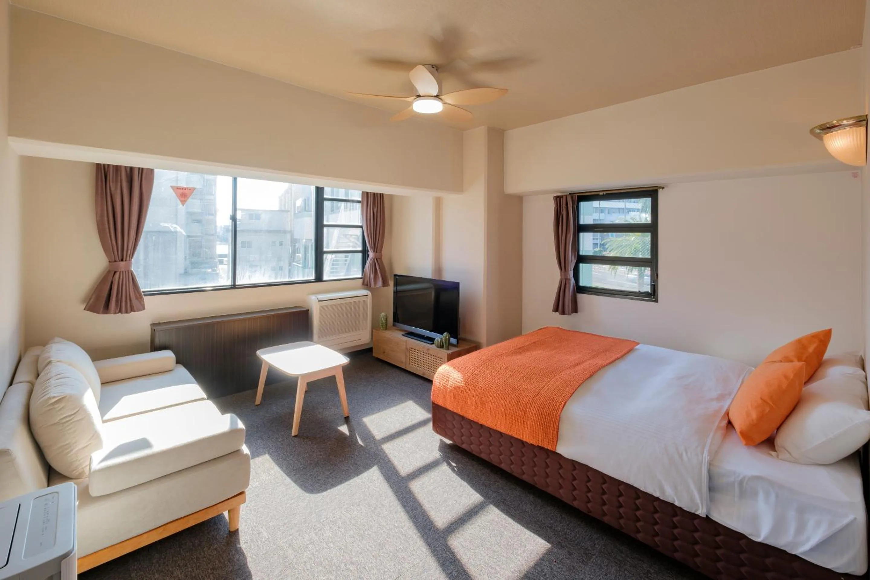 TV and multimedia, Bed in Miyazaki Mango Hotel