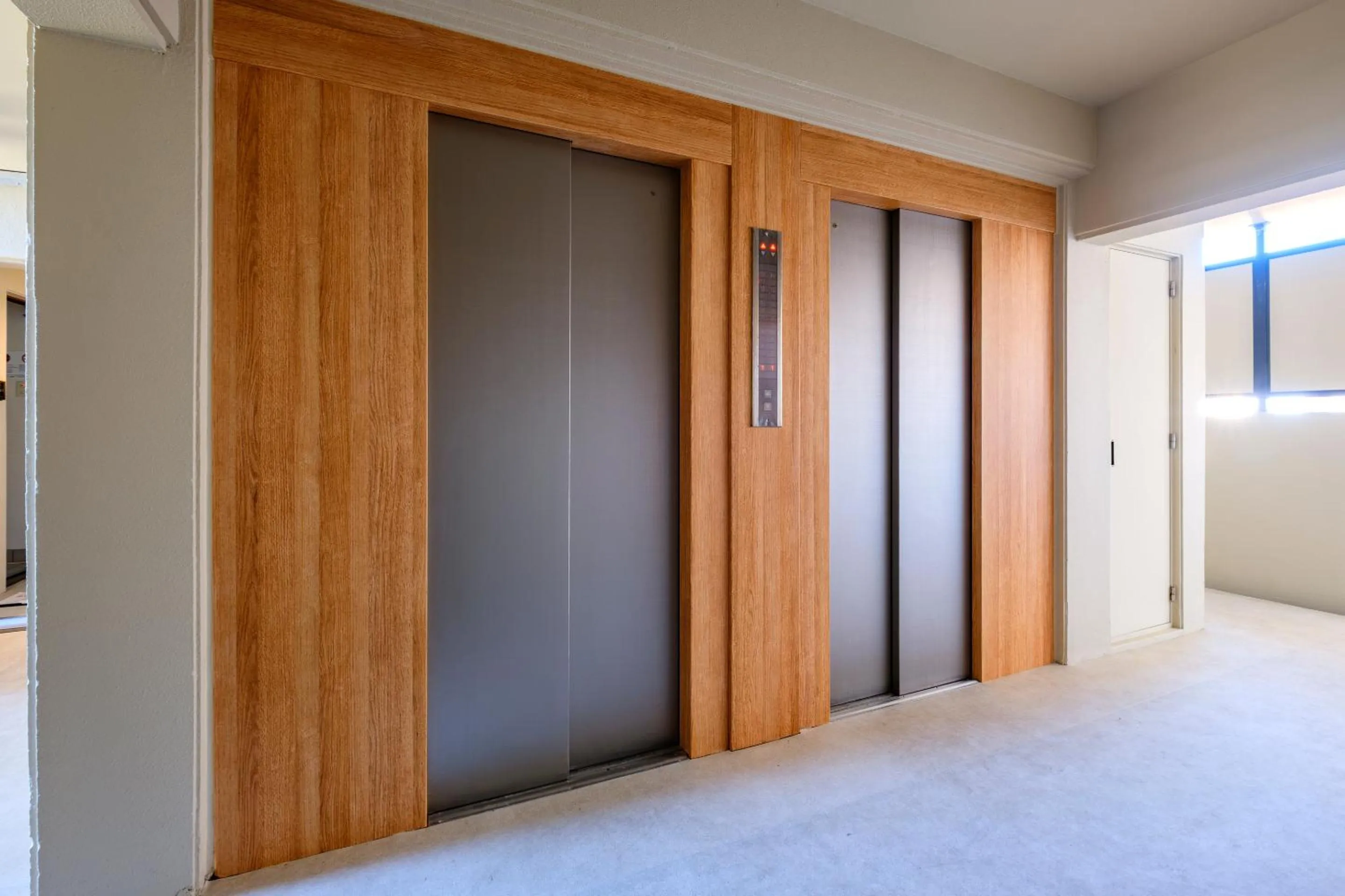 elevator in Miyazaki Mango Hotel