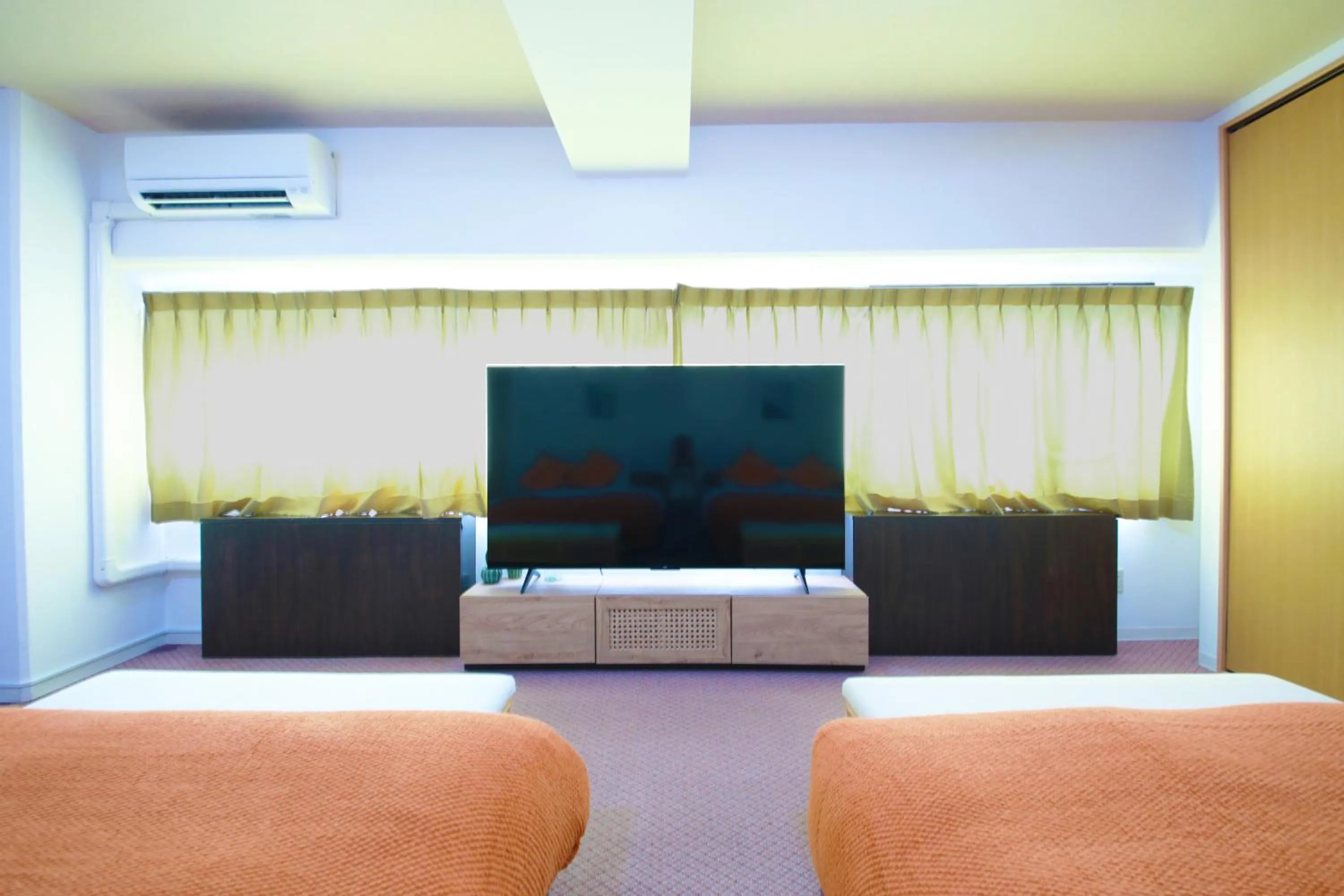 TV and multimedia, Bed in Miyazaki Mango Hotel