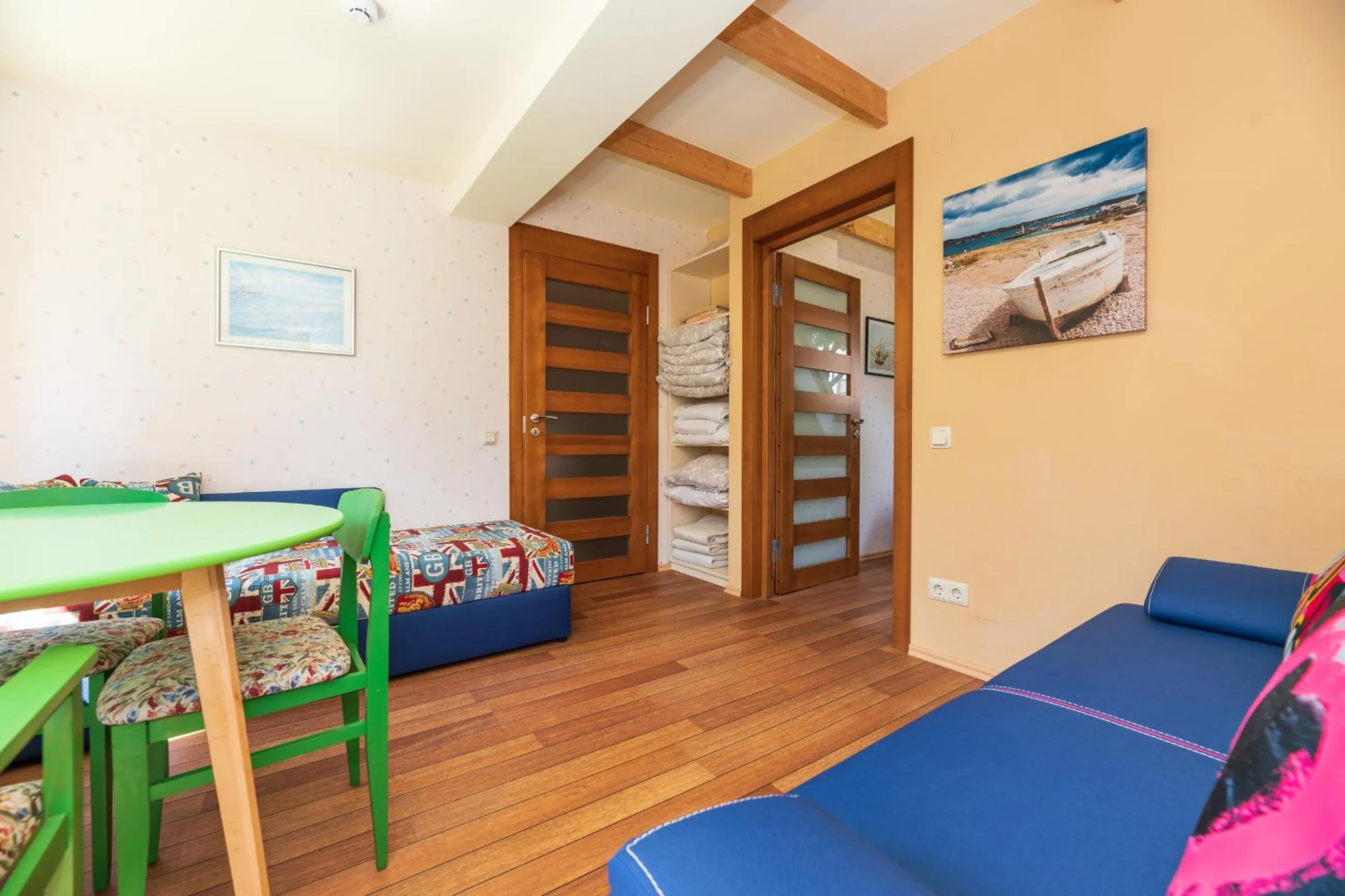 Bathroom, Bed in Vila PRI Rouzes