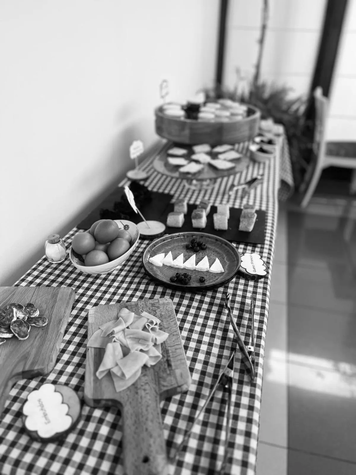 Buffet breakfast in Hotel Boutique Villa de Palacios - Palacio de Aras