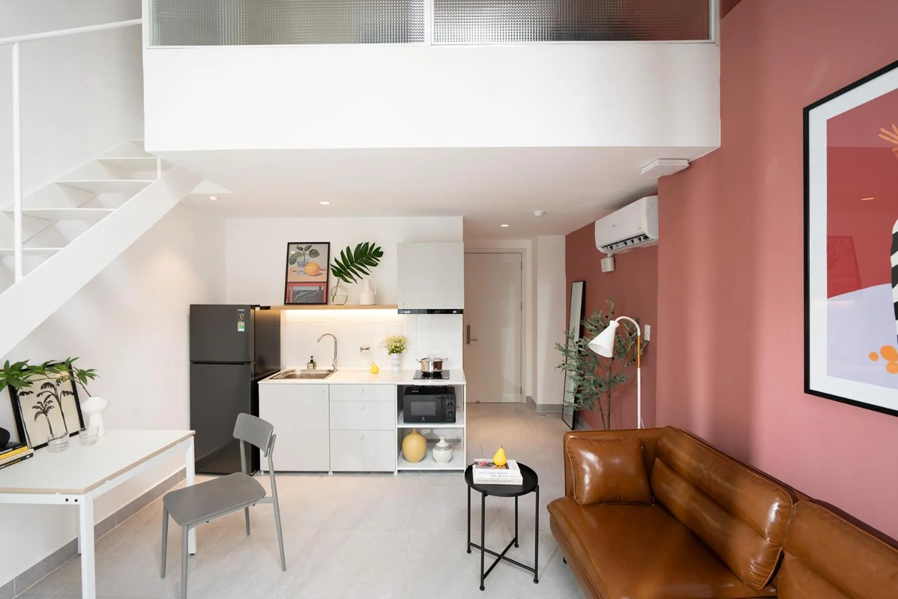 Kitchen or kitchenette in M Village Living 59 Thảo Điền