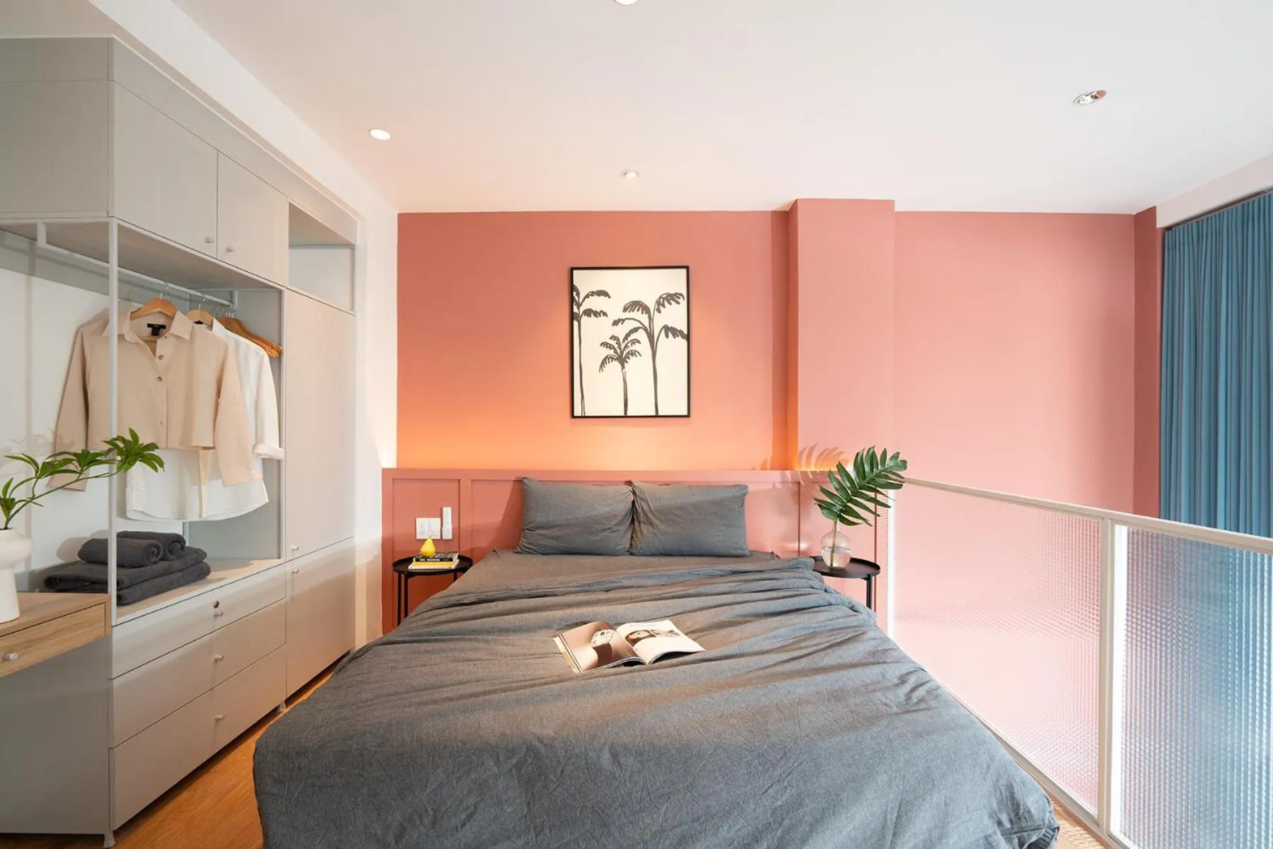 Bed in M Village Living 59 Thảo Điền