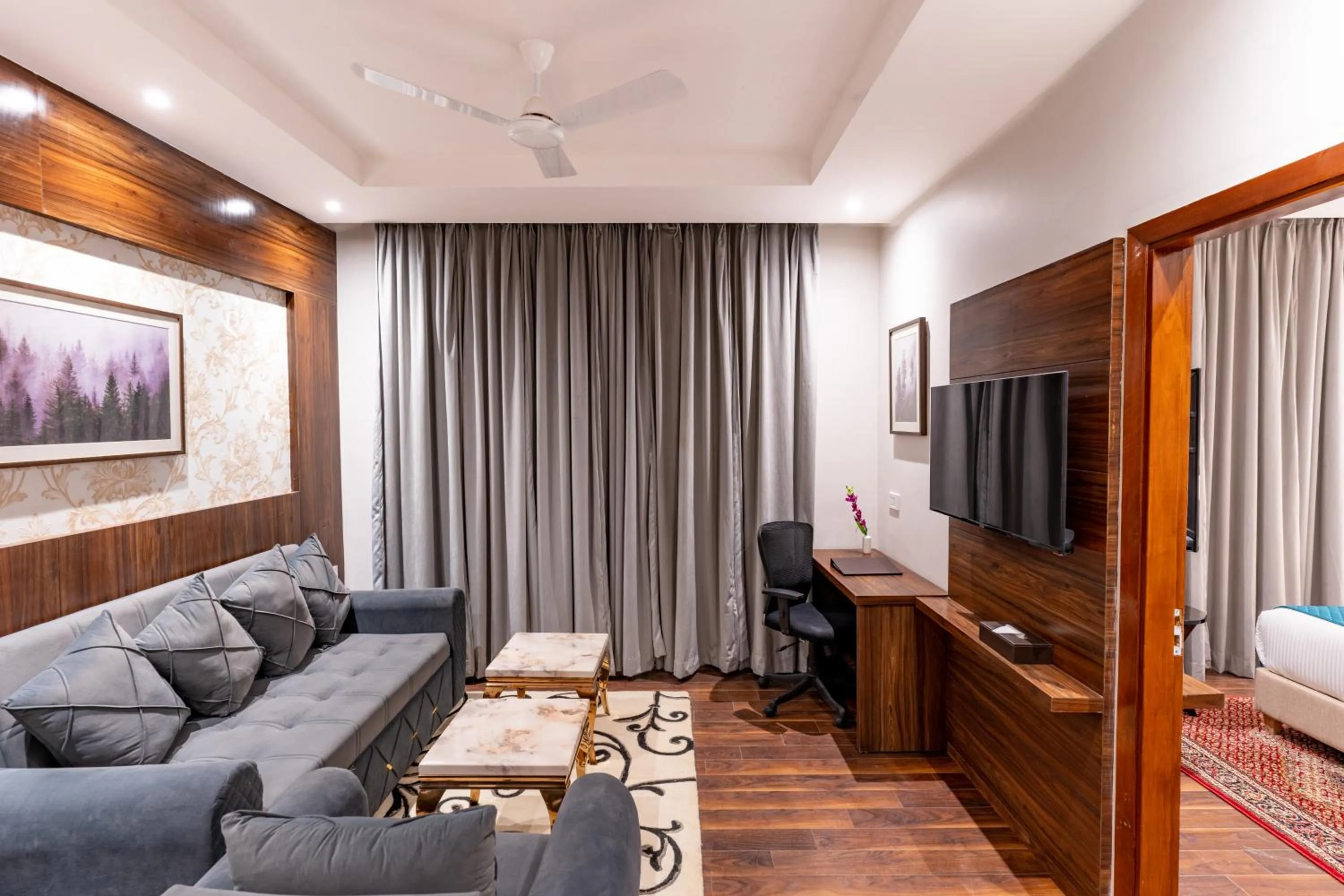 Living room in Regenta Place Panchkula Morni Hills