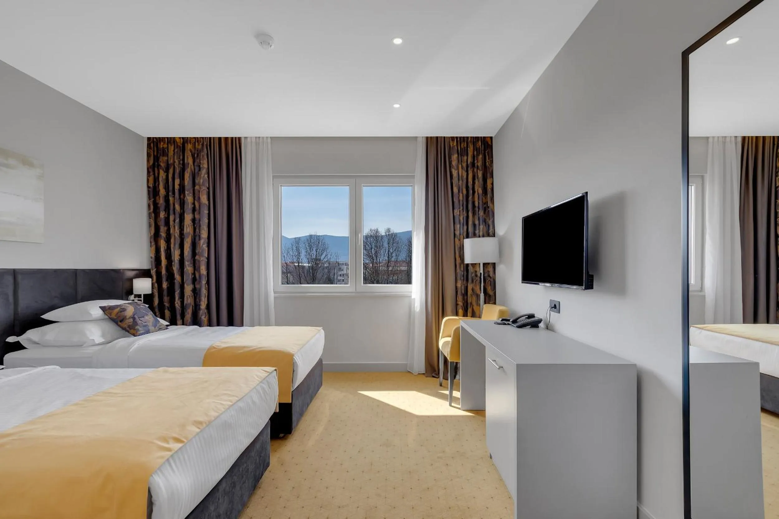 Mountain view in Hotel Marconi