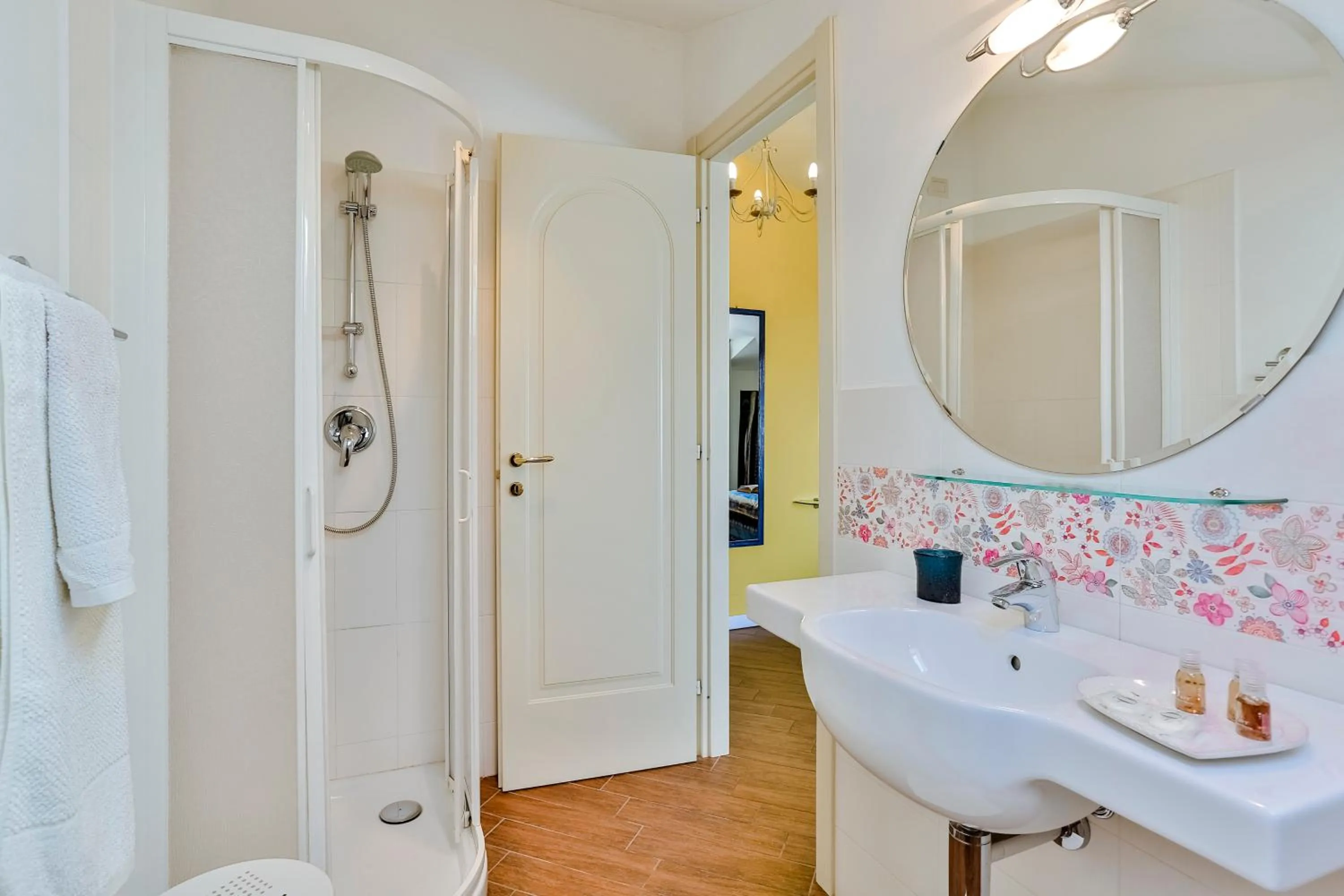 Bathroom in Cà De Rossana Bed&Breakfast