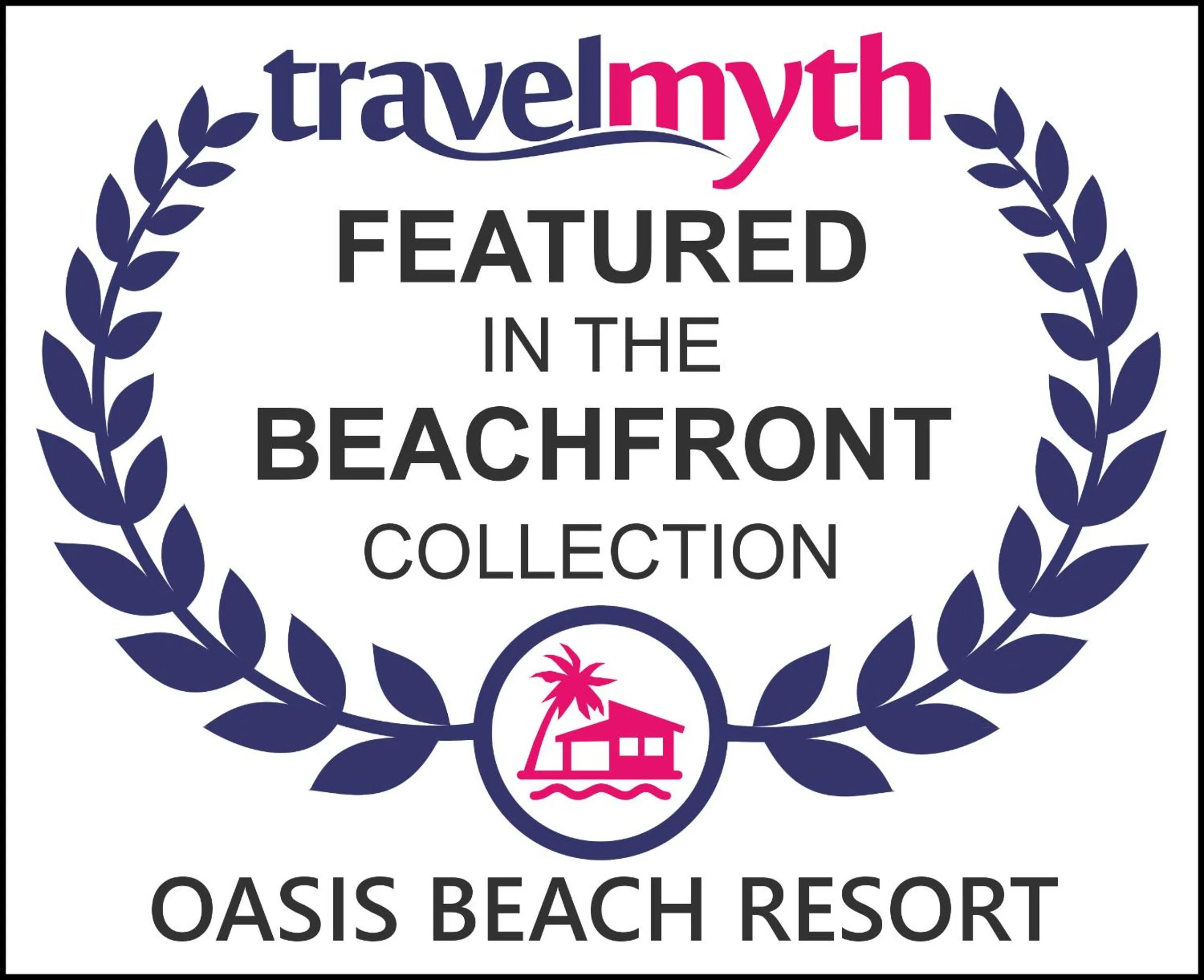 Logo/Certificate/Sign in Oasis Beach Resort