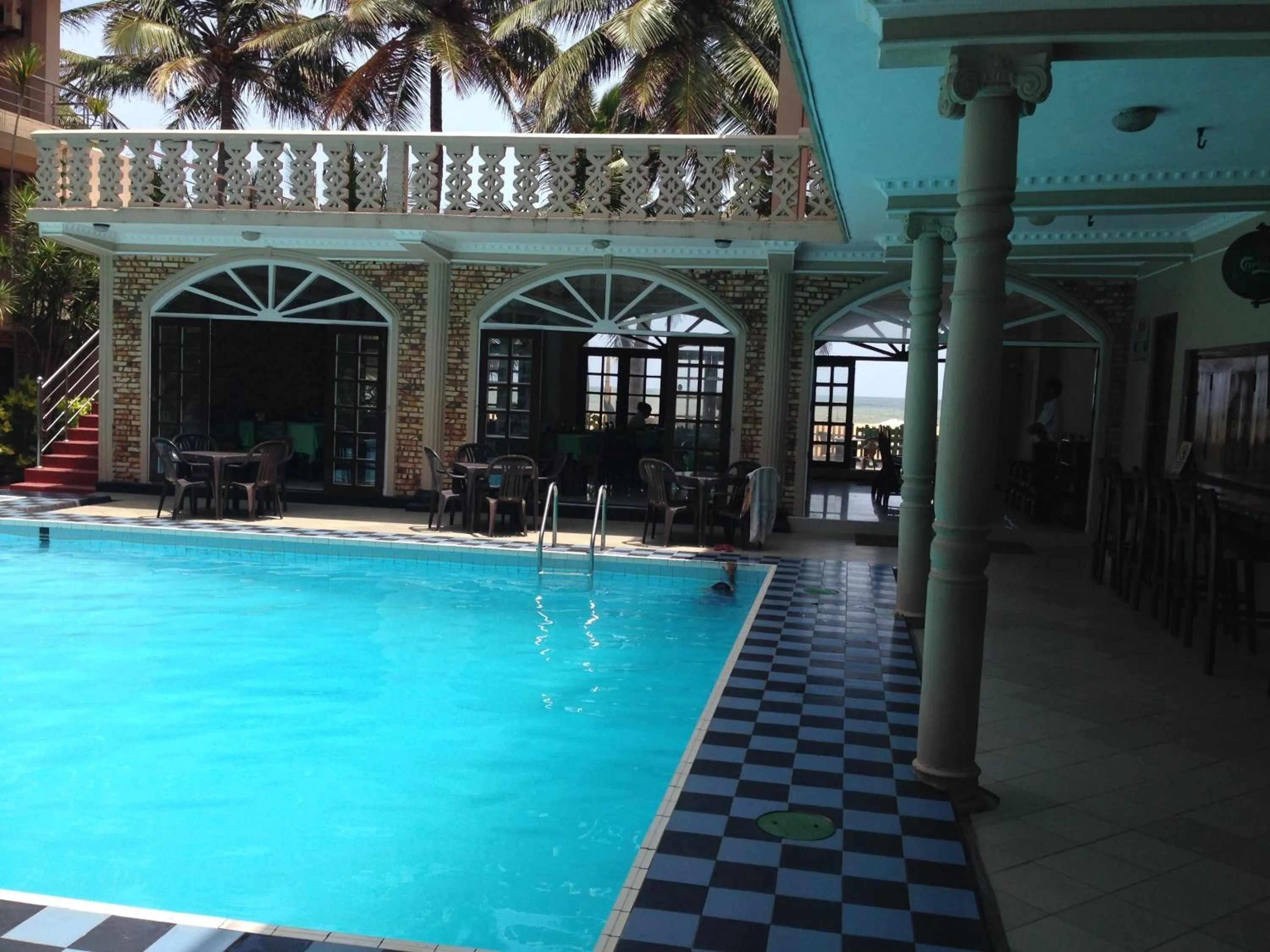 Swimming pool in Oasis Beach Resort