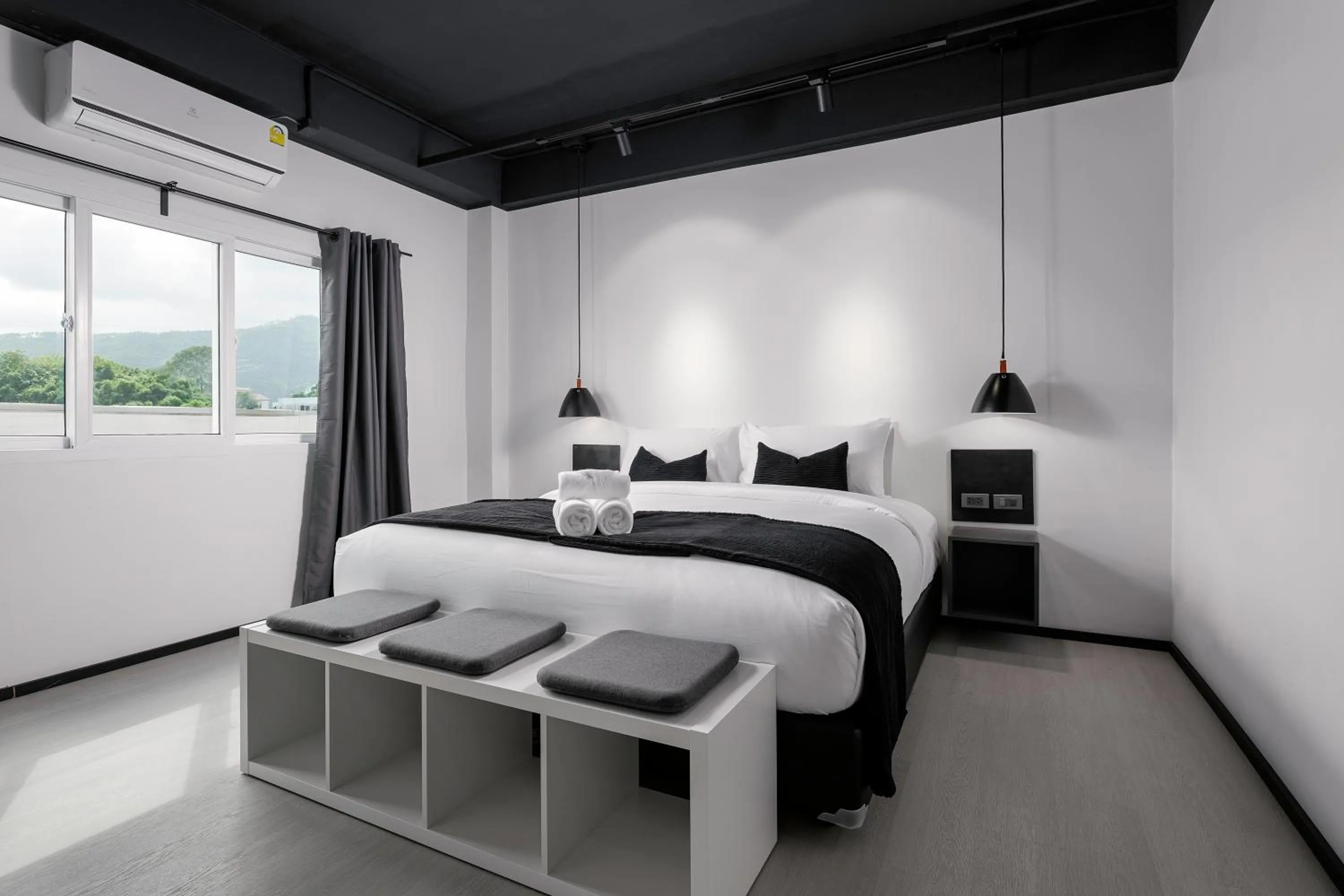 Bed in BedTime Hotel Samui