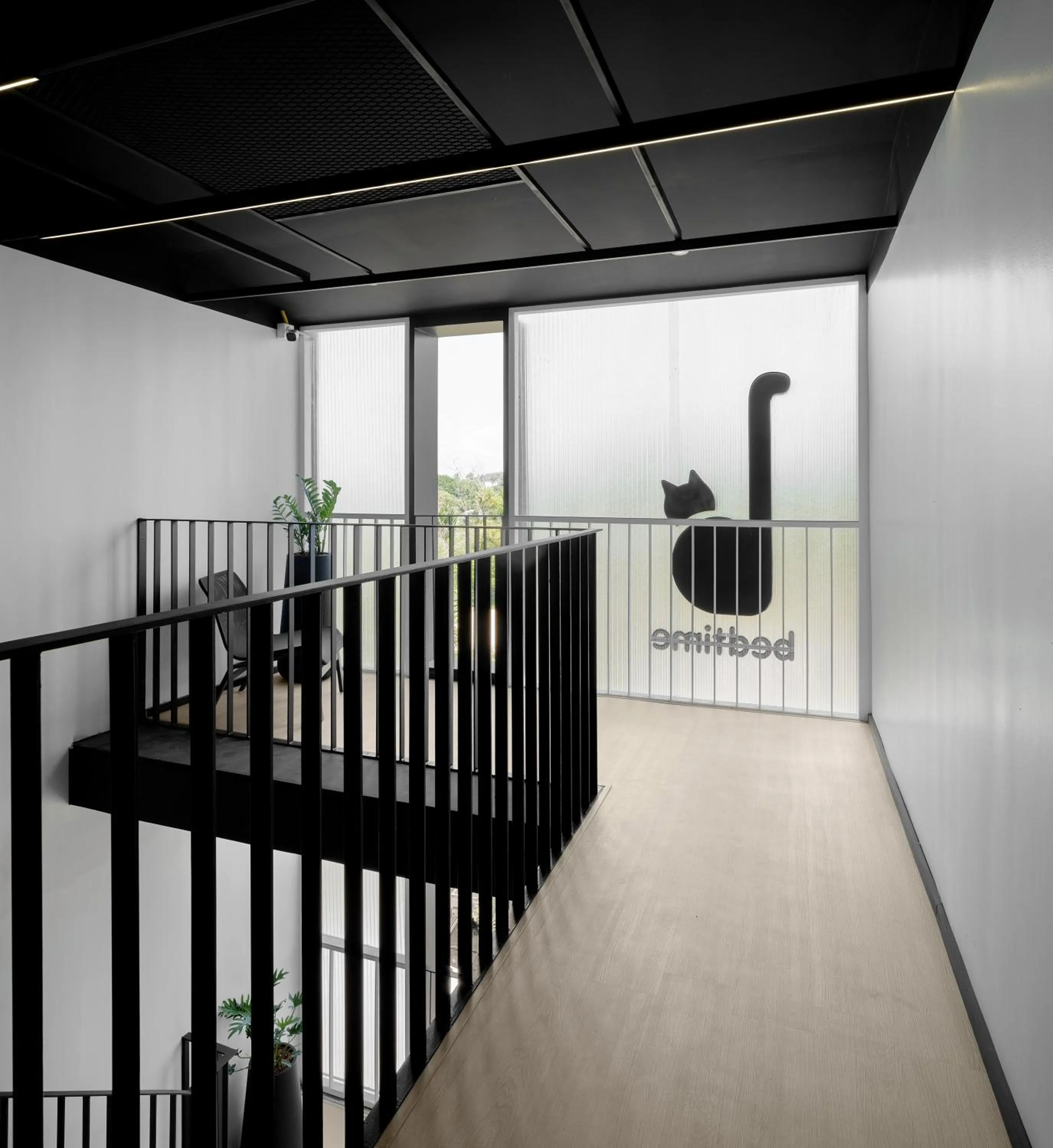 Floor plan in BedTime Hotel Samui