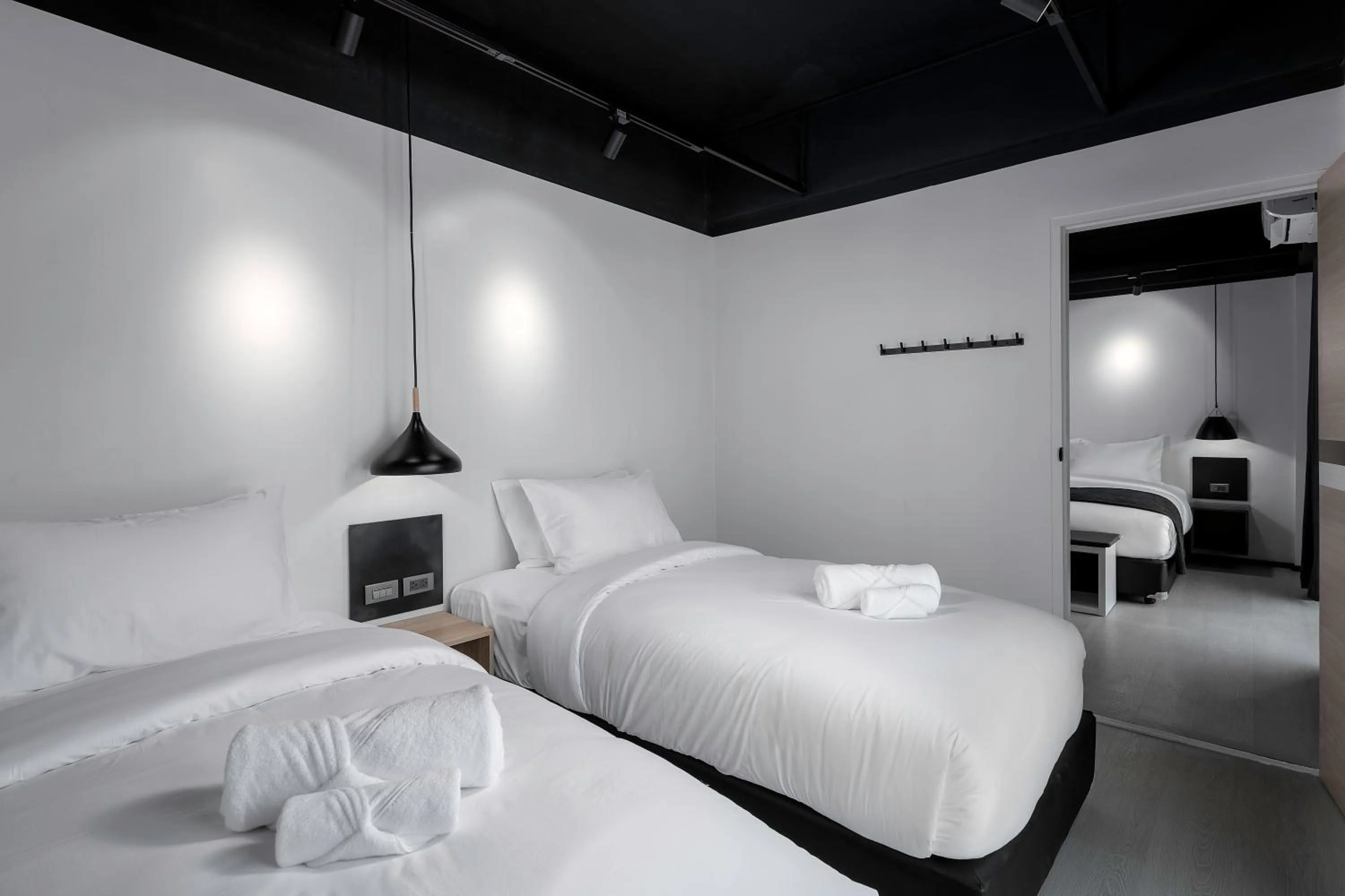 Bed in BedTime Hotel Samui