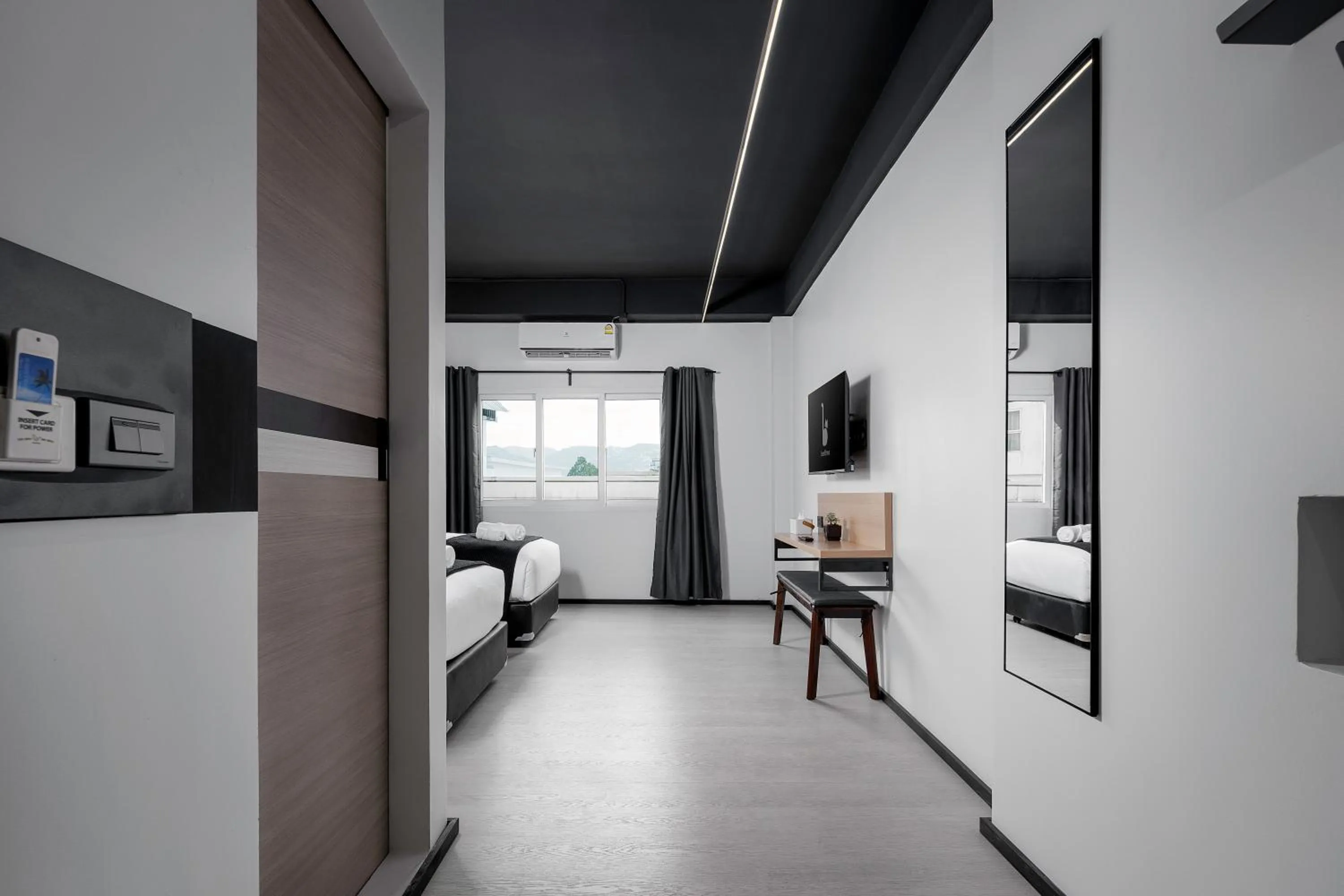 TV and multimedia, Bed in BedTime Hotel Samui