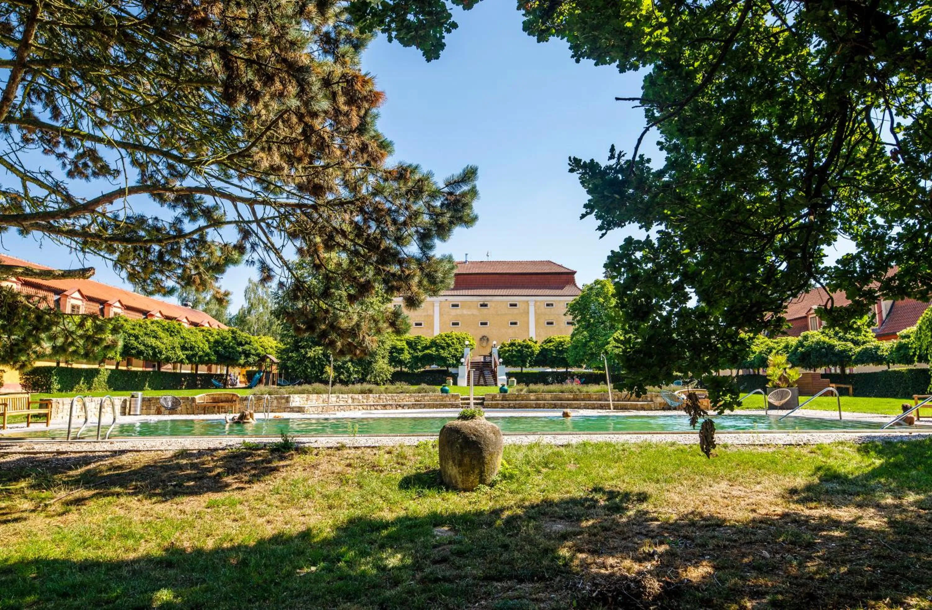Garden in Dvůr Pecínov