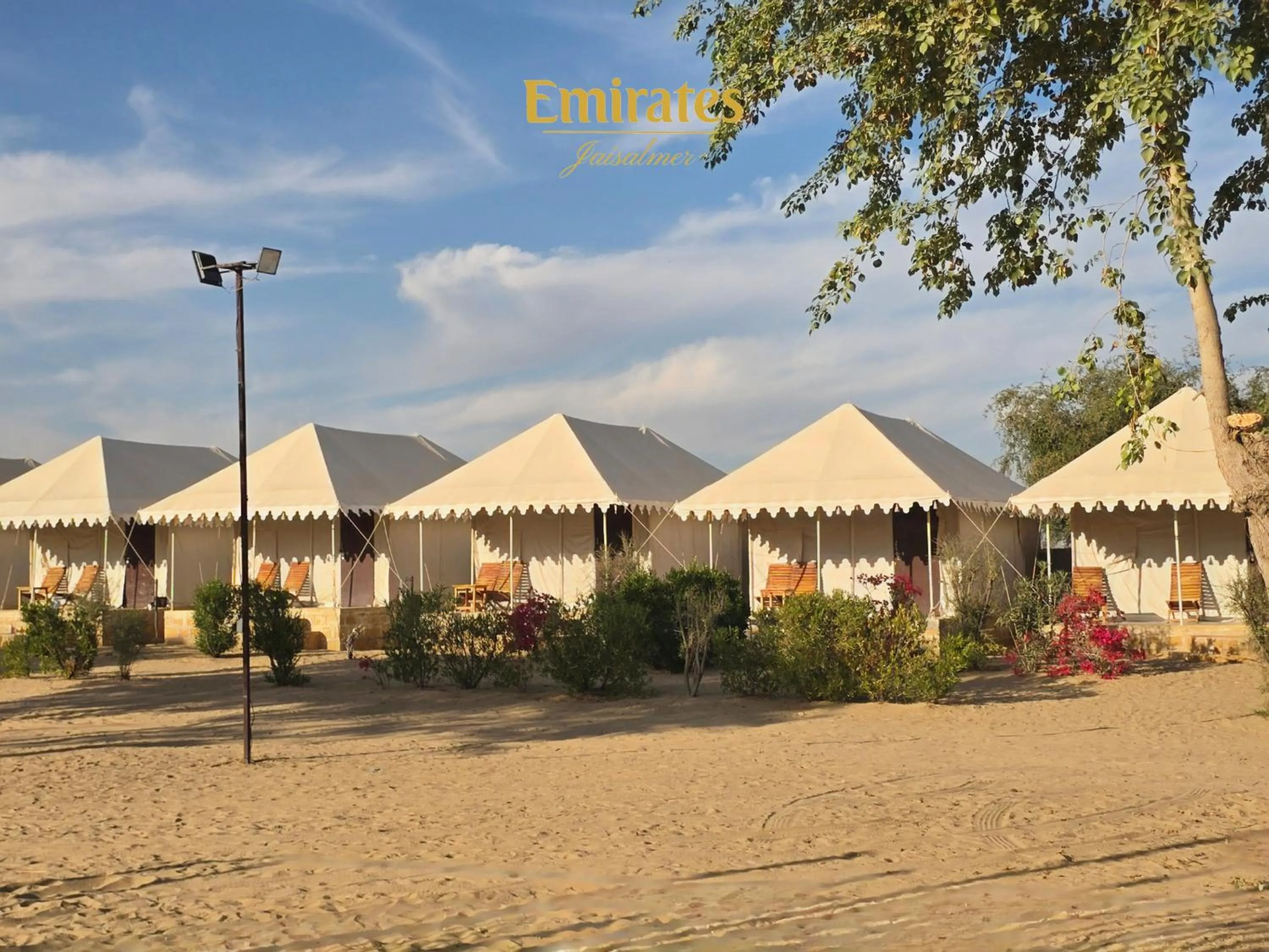 Property building in Emirates Luxury Desert Camps