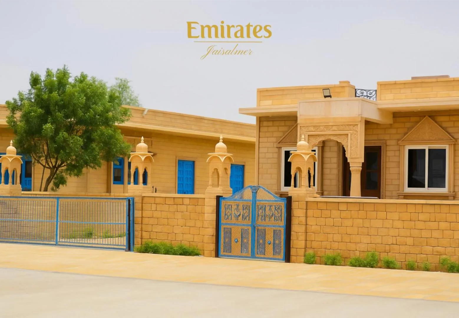 Property building in Emirates Luxury Desert Camps