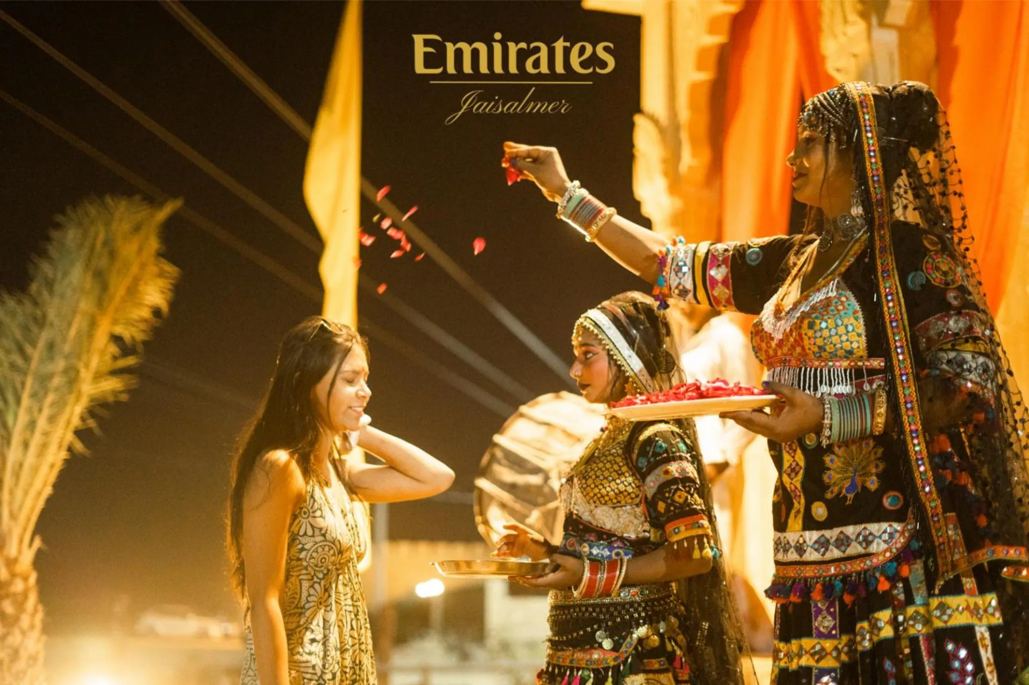 People in Emirates Luxury Desert Camps