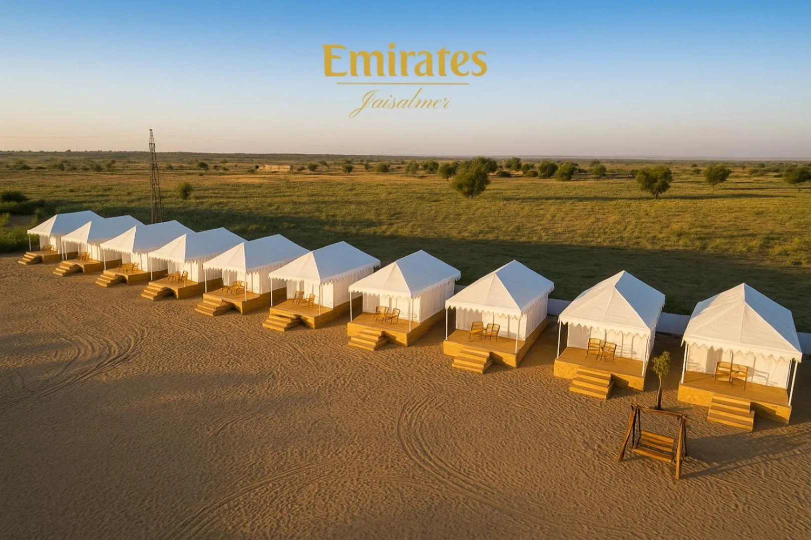 Natural landscape in Emirates Luxury Desert Camps