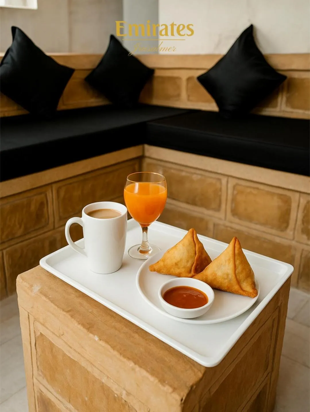 Breakfast in Emirates Luxury Desert Camps