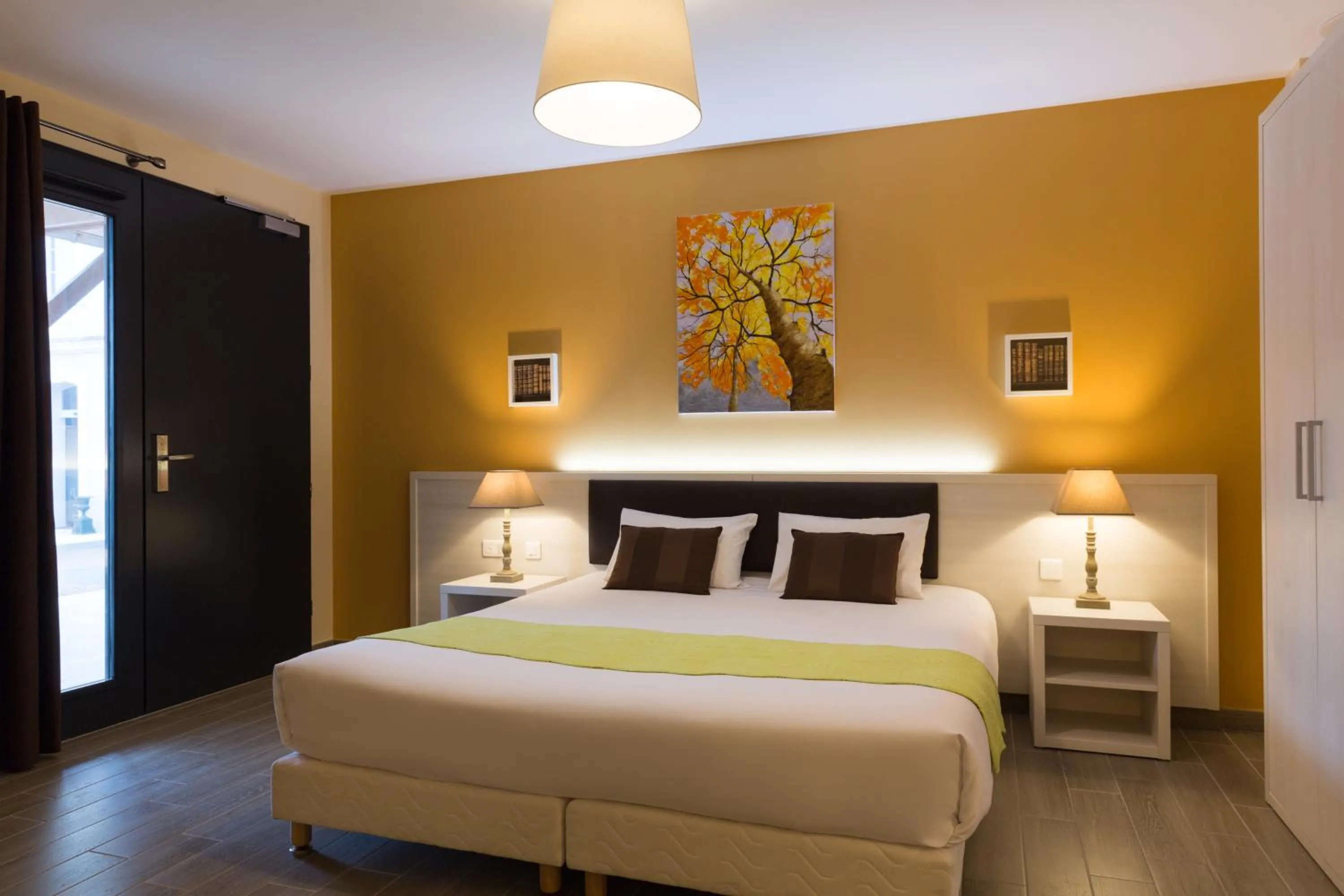 Bedroom, Bed in Hôtel Le Haut des Lys