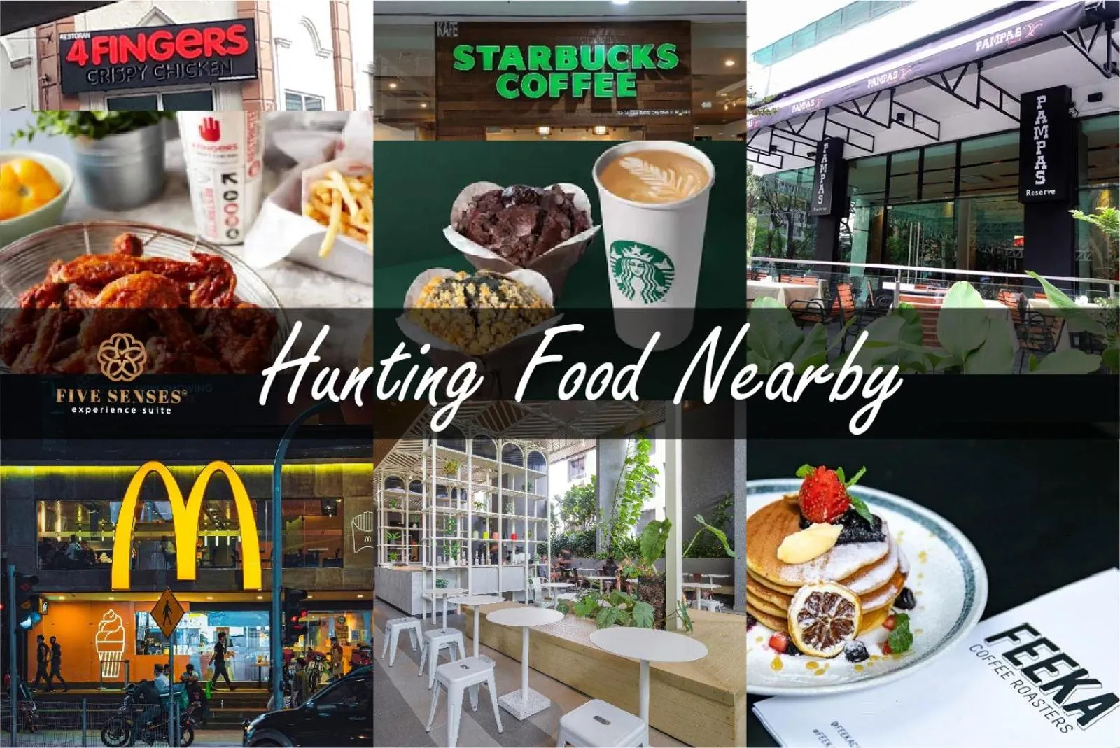 Restaurant/places to eat in Ceylonz Signature Suites, Bukit Bintang