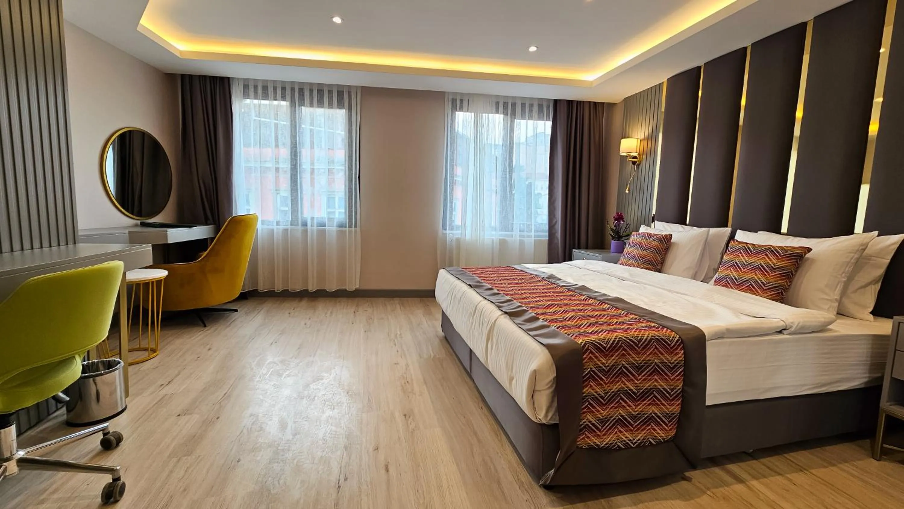 Bed in The Külsümz Hotel