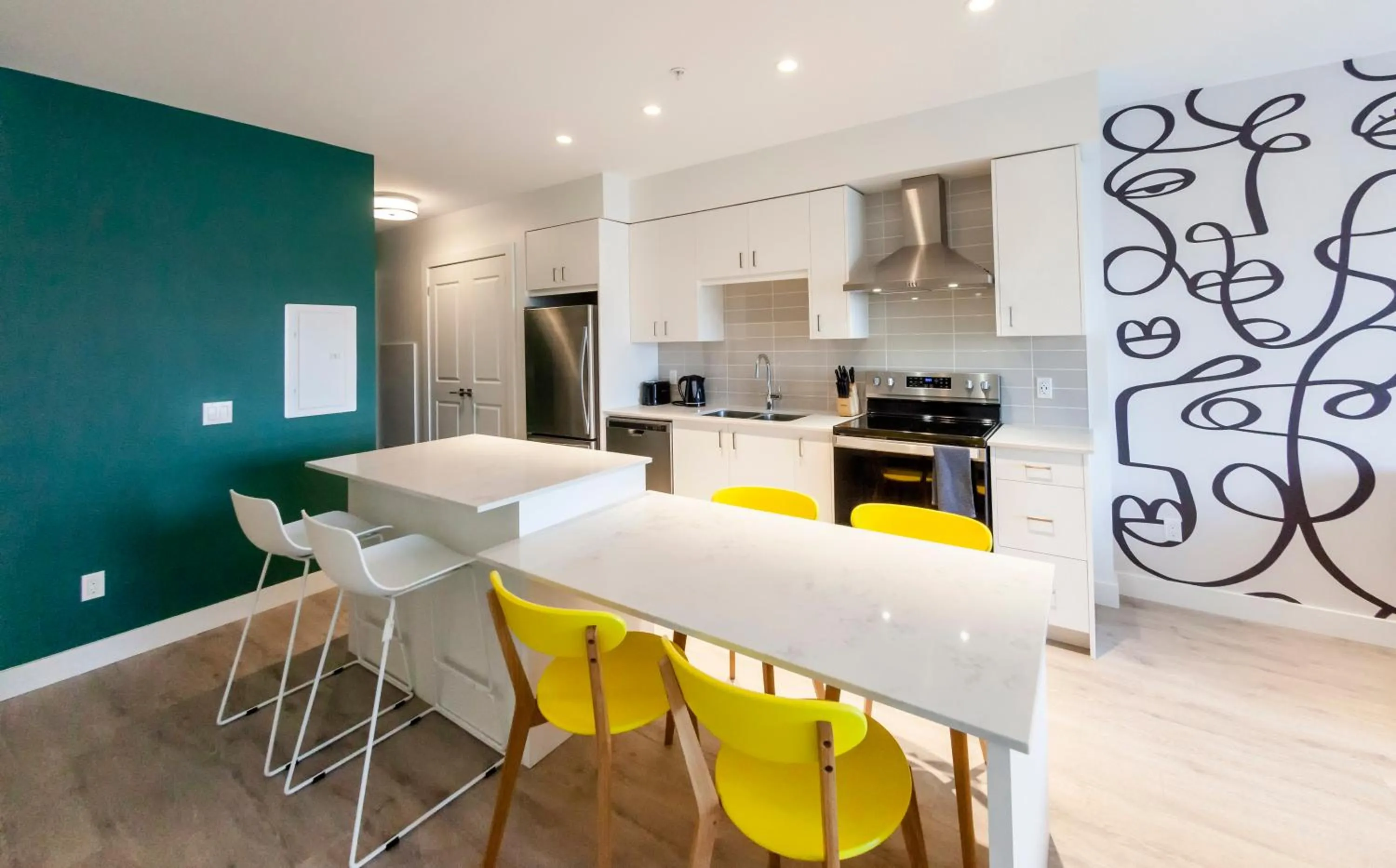 Kitchen or kitchenette in The Laundry Rooms Gaslight Cambridge