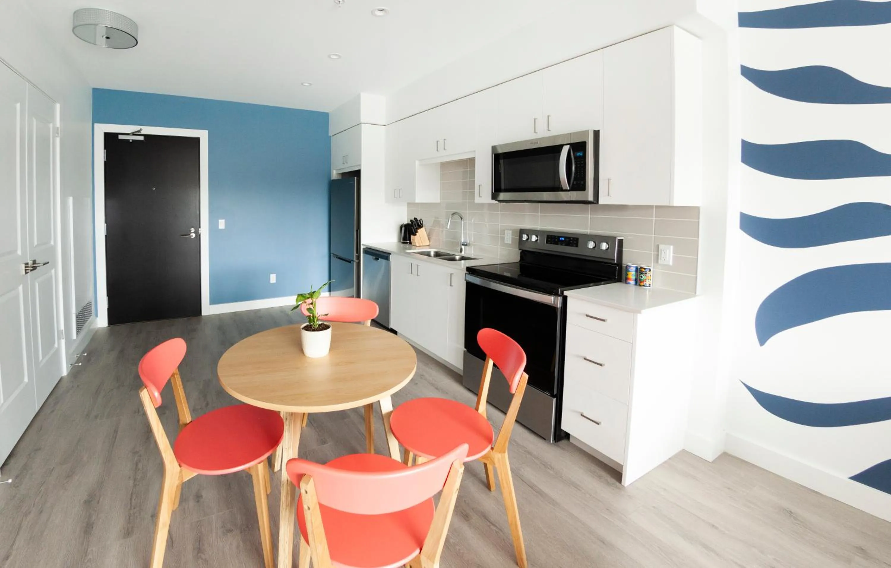 Kitchen or kitchenette in The Laundry Rooms Gaslight Cambridge