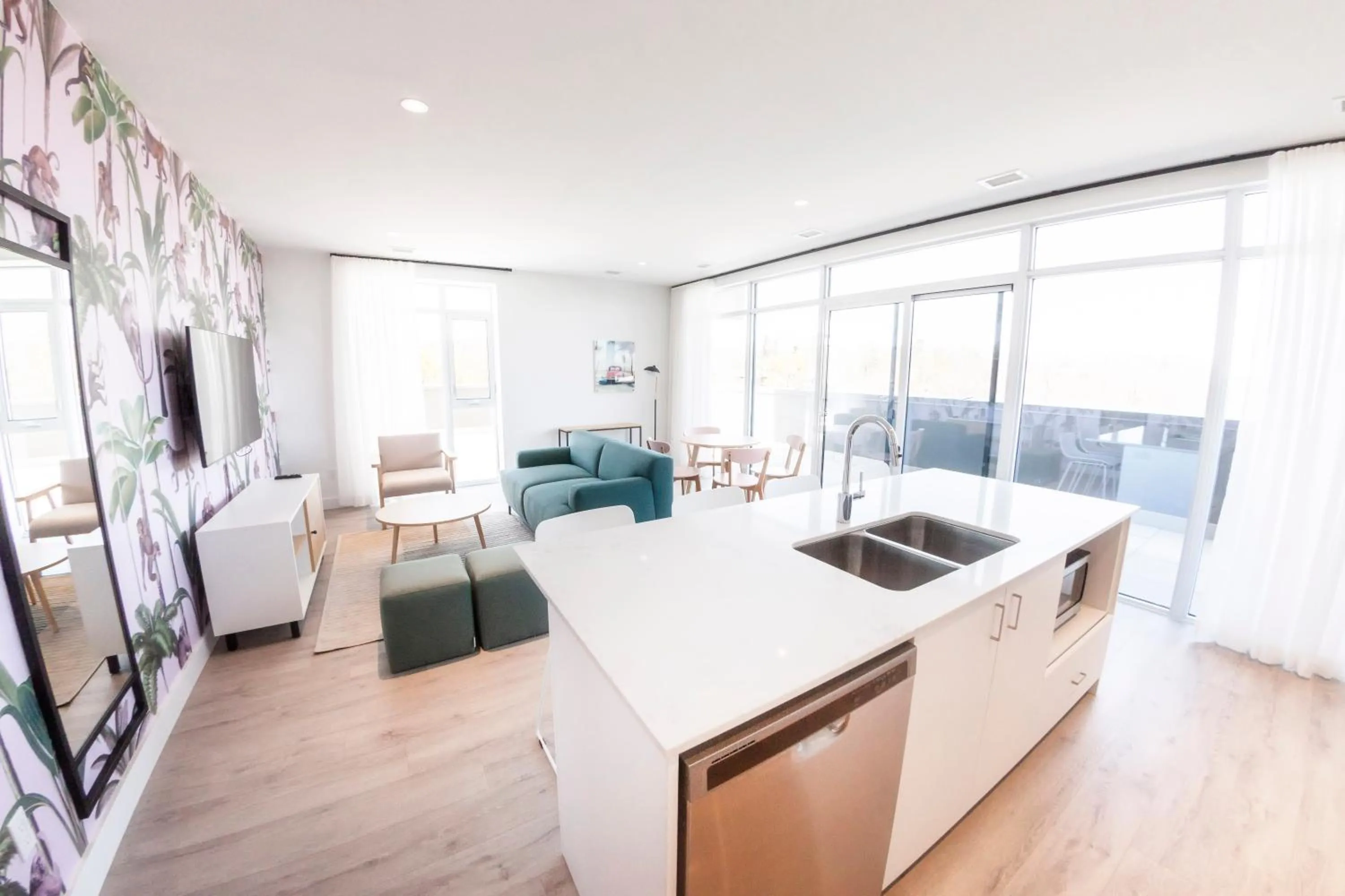 Kitchen or kitchenette in The Laundry Rooms Gaslight Cambridge