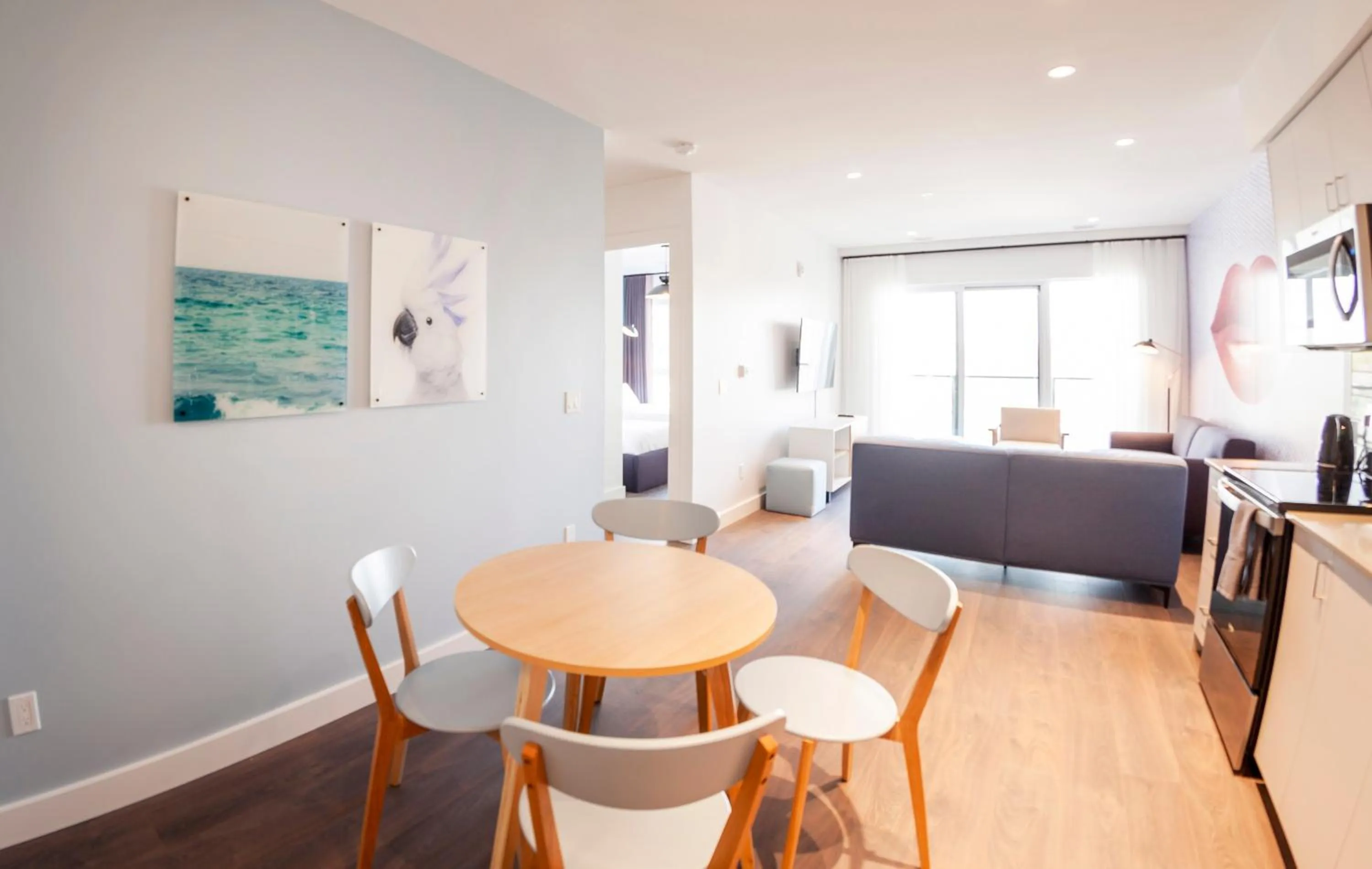 Living room in The Laundry Rooms Gaslight Cambridge