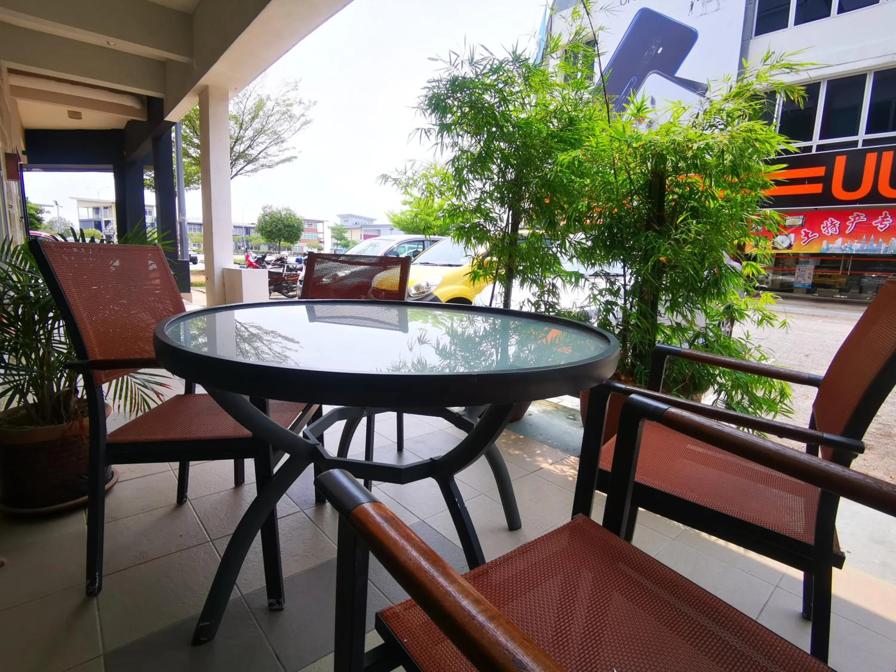 Seating area in Clover Hotel Port Dickson