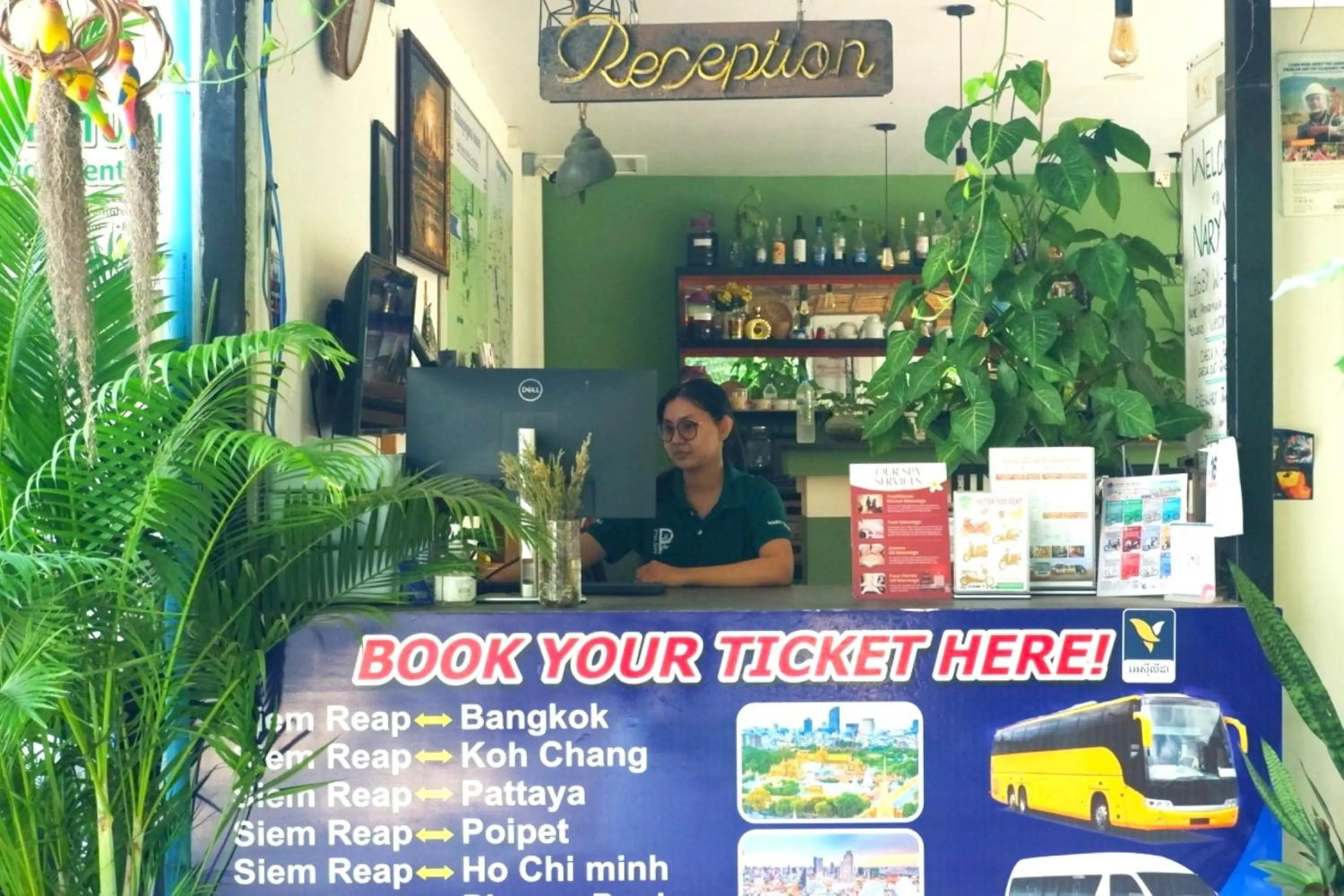 Lobby or reception in Nary Villa