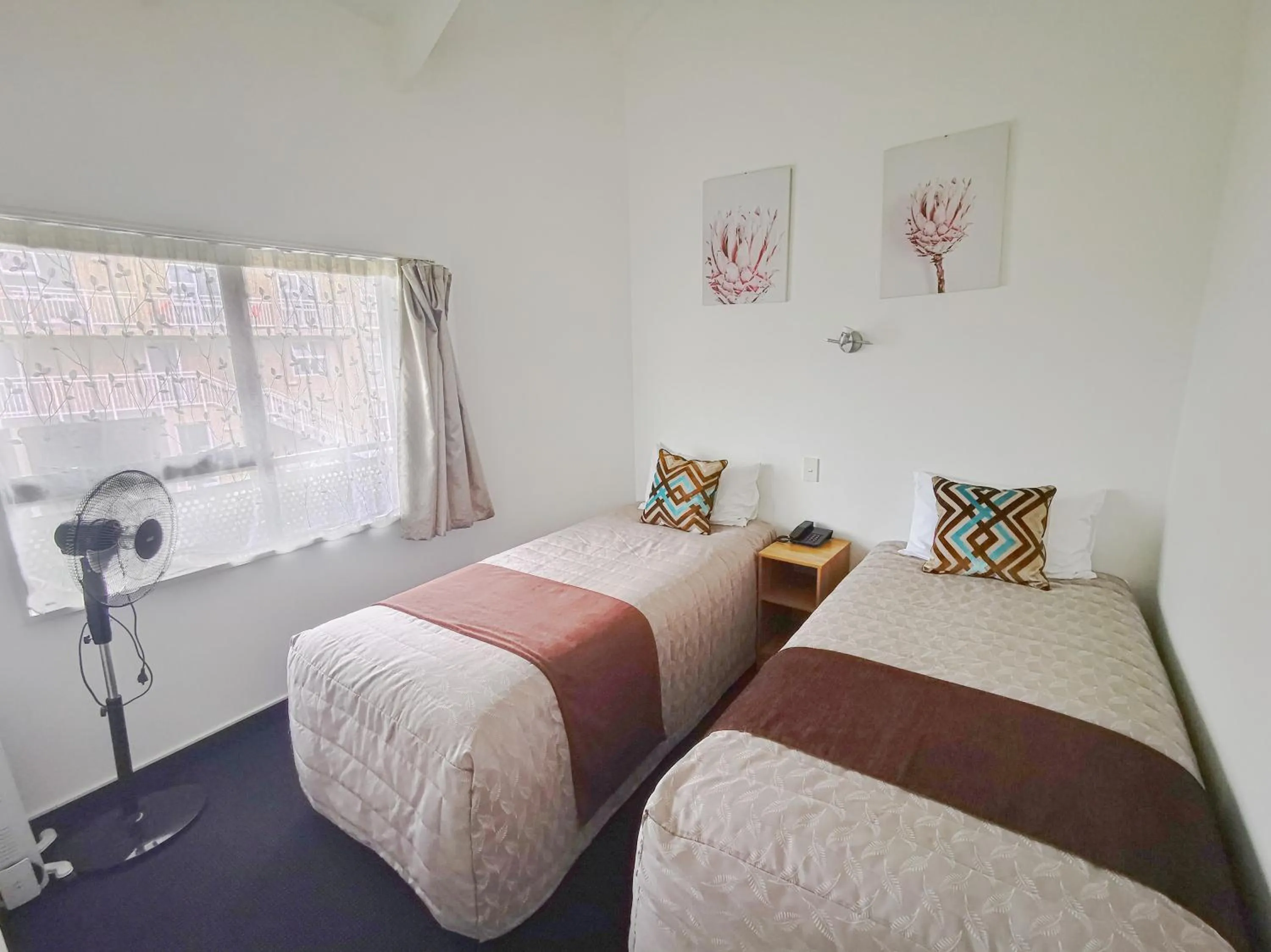 Bedroom, Bed in Ascot Vale Motor Lodge